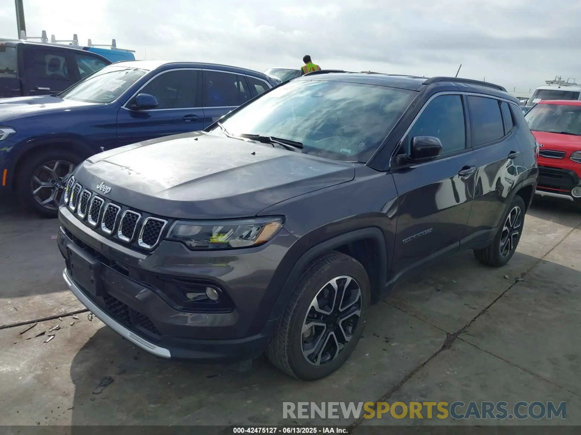 2 Photograph of a damaged car 3C4NJDCN1RT596947 JEEP COMPASS 2024