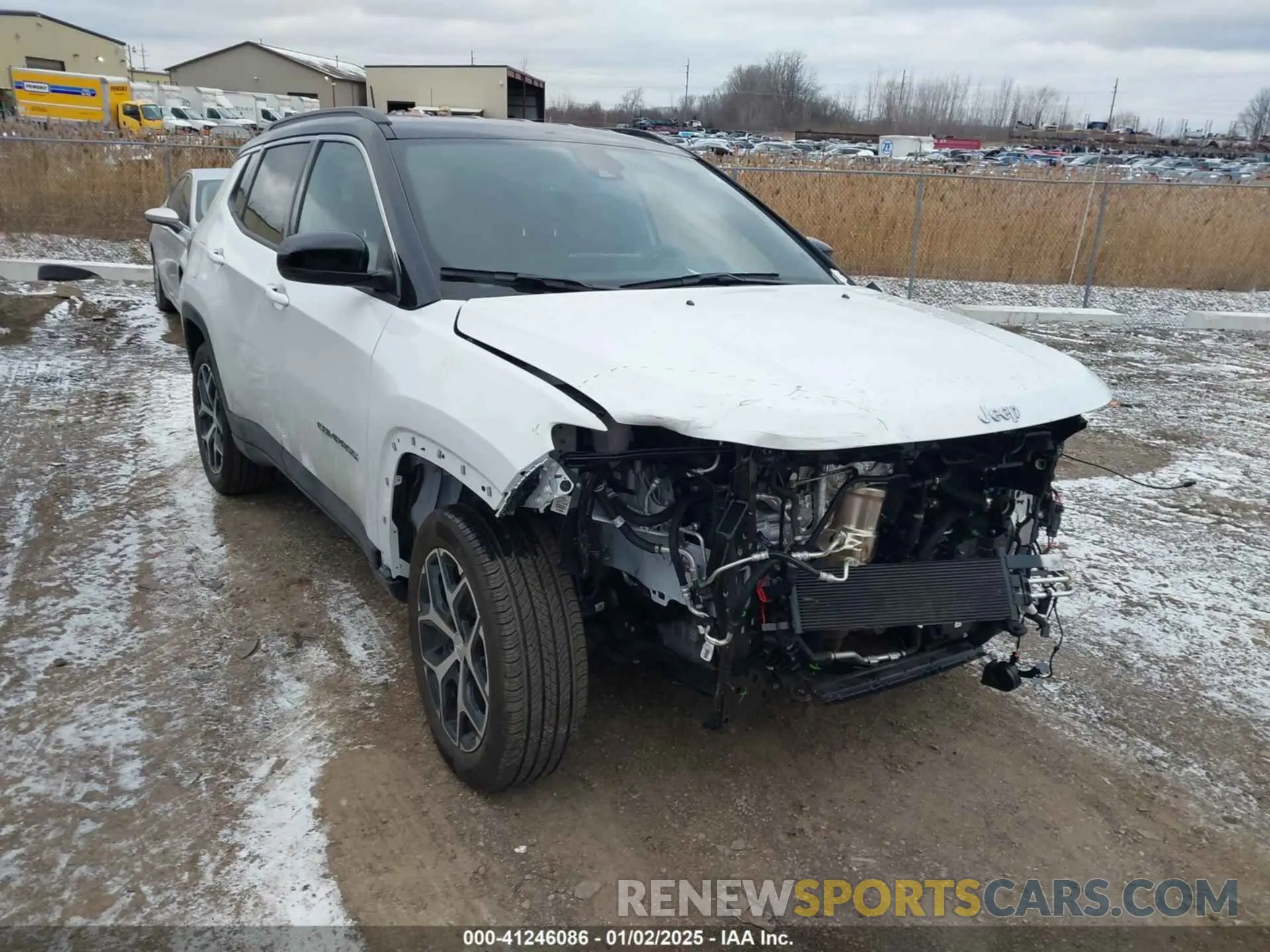 1 Photograph of a damaged car 3C4NJDCN2RT103258 JEEP COMPASS 2024