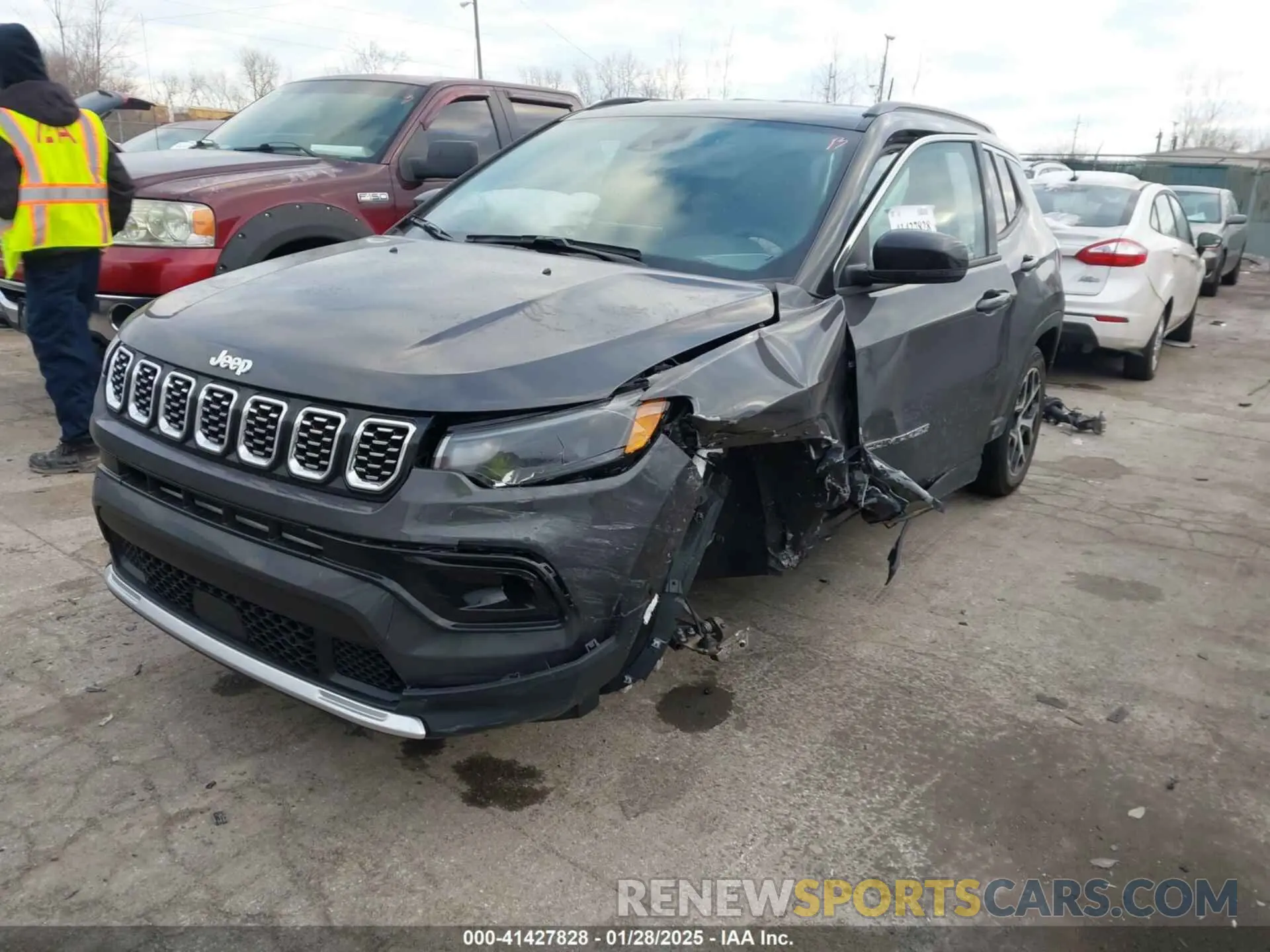 2 Photograph of a damaged car 3C4NJDCN2RT153271 JEEP COMPASS 2024