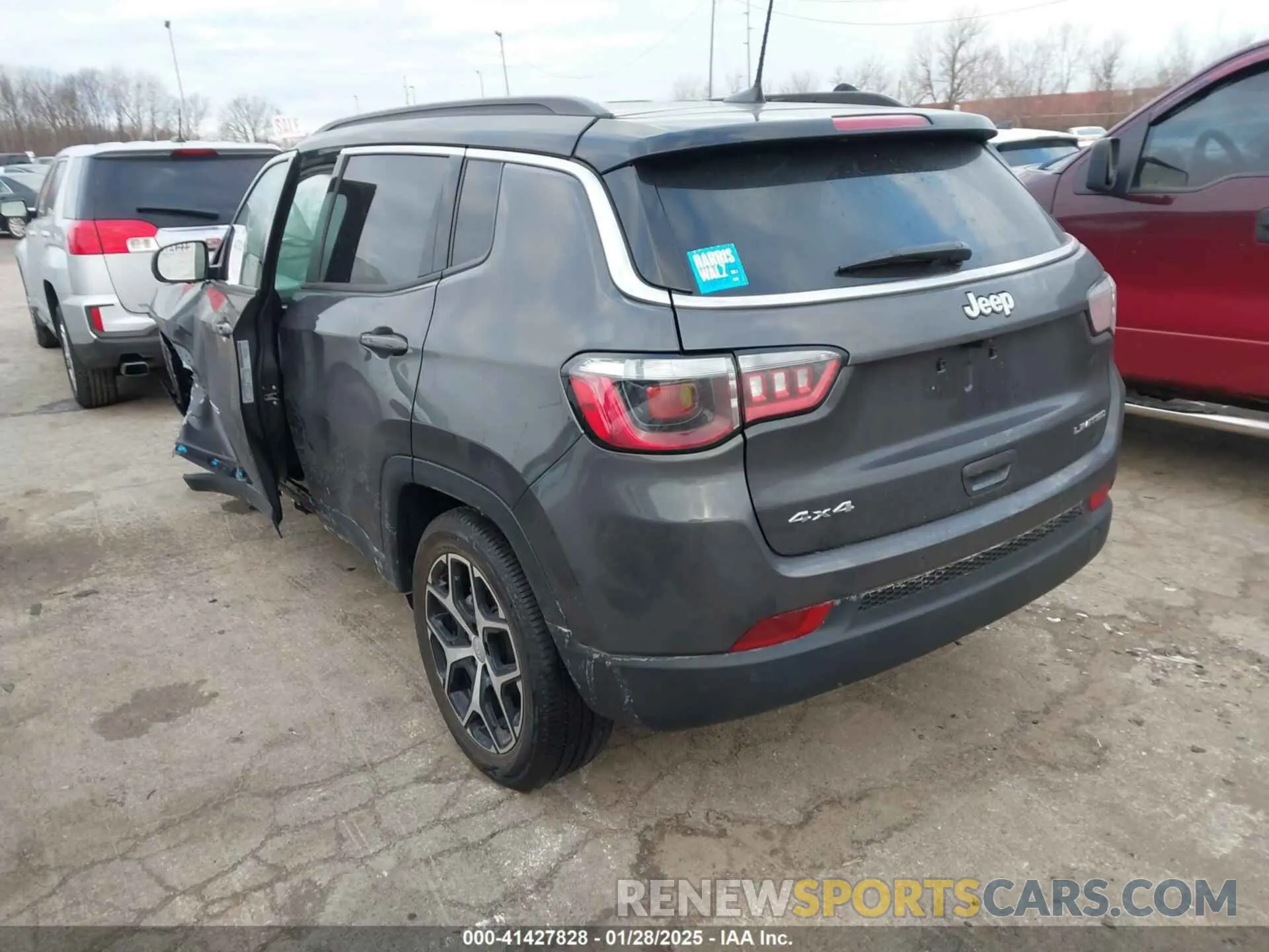 3 Photograph of a damaged car 3C4NJDCN2RT153271 JEEP COMPASS 2024