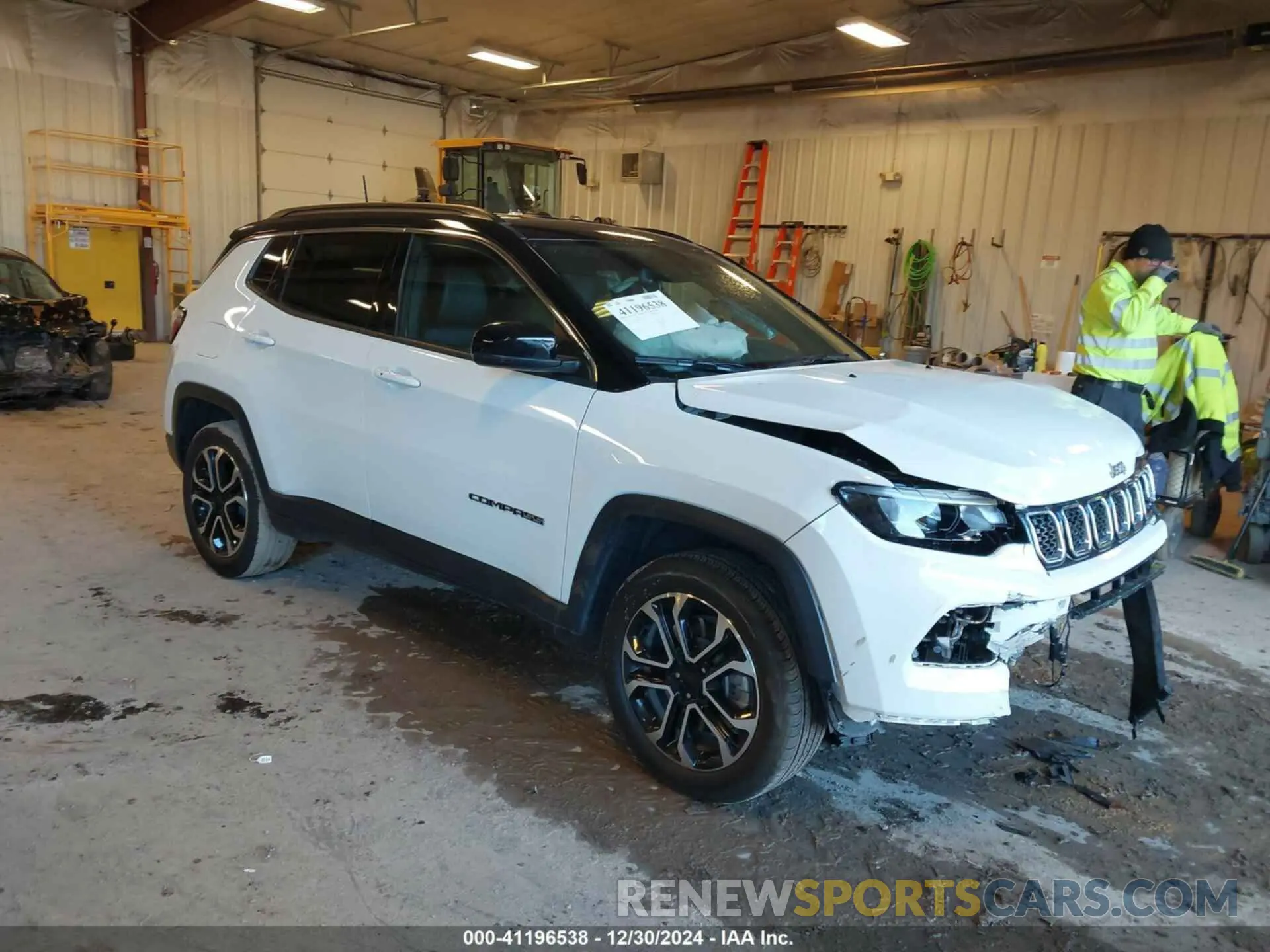 1 Photograph of a damaged car 3C4NJDCN2RT593278 JEEP COMPASS 2024
