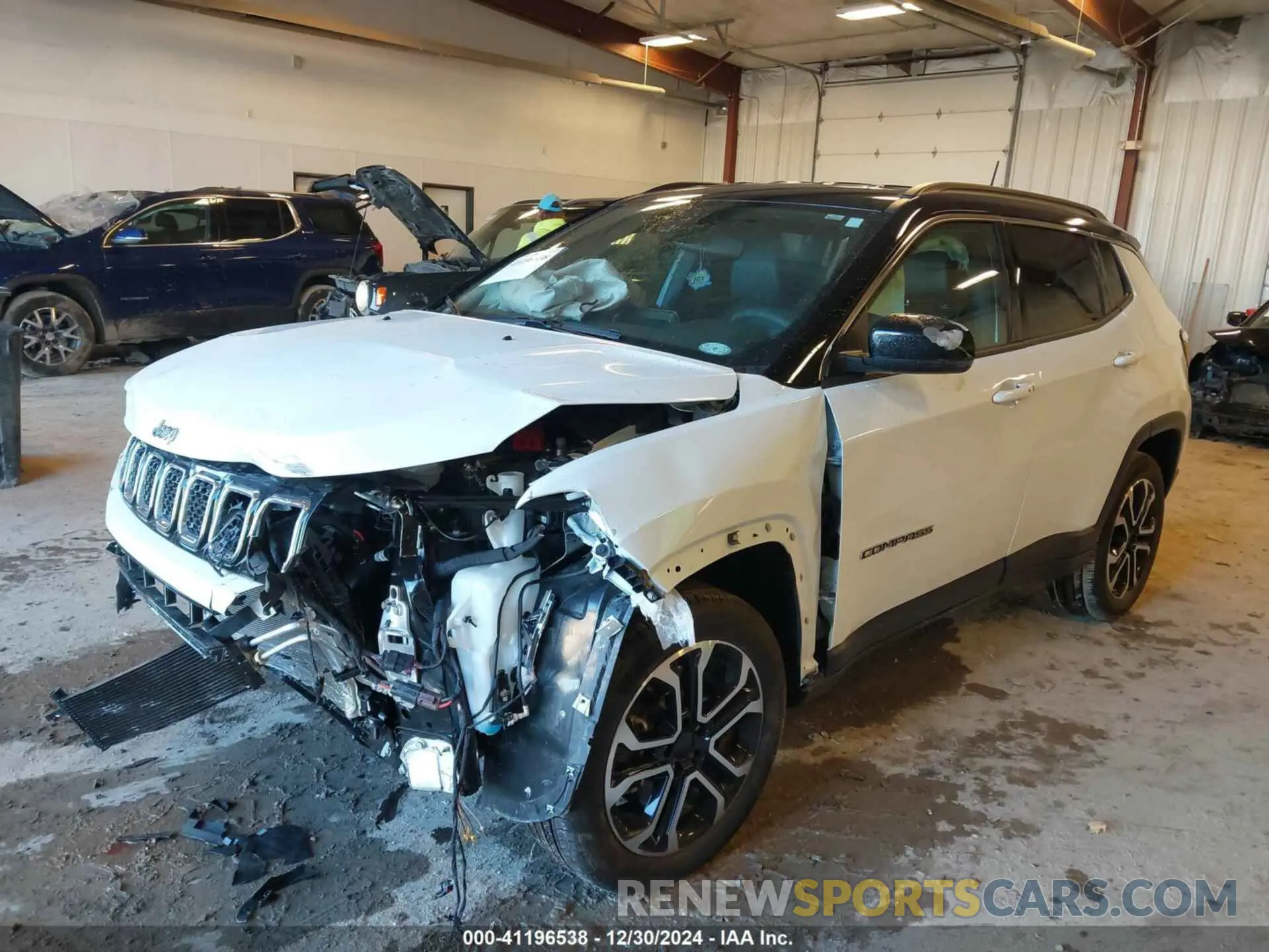 2 Photograph of a damaged car 3C4NJDCN2RT593278 JEEP COMPASS 2024