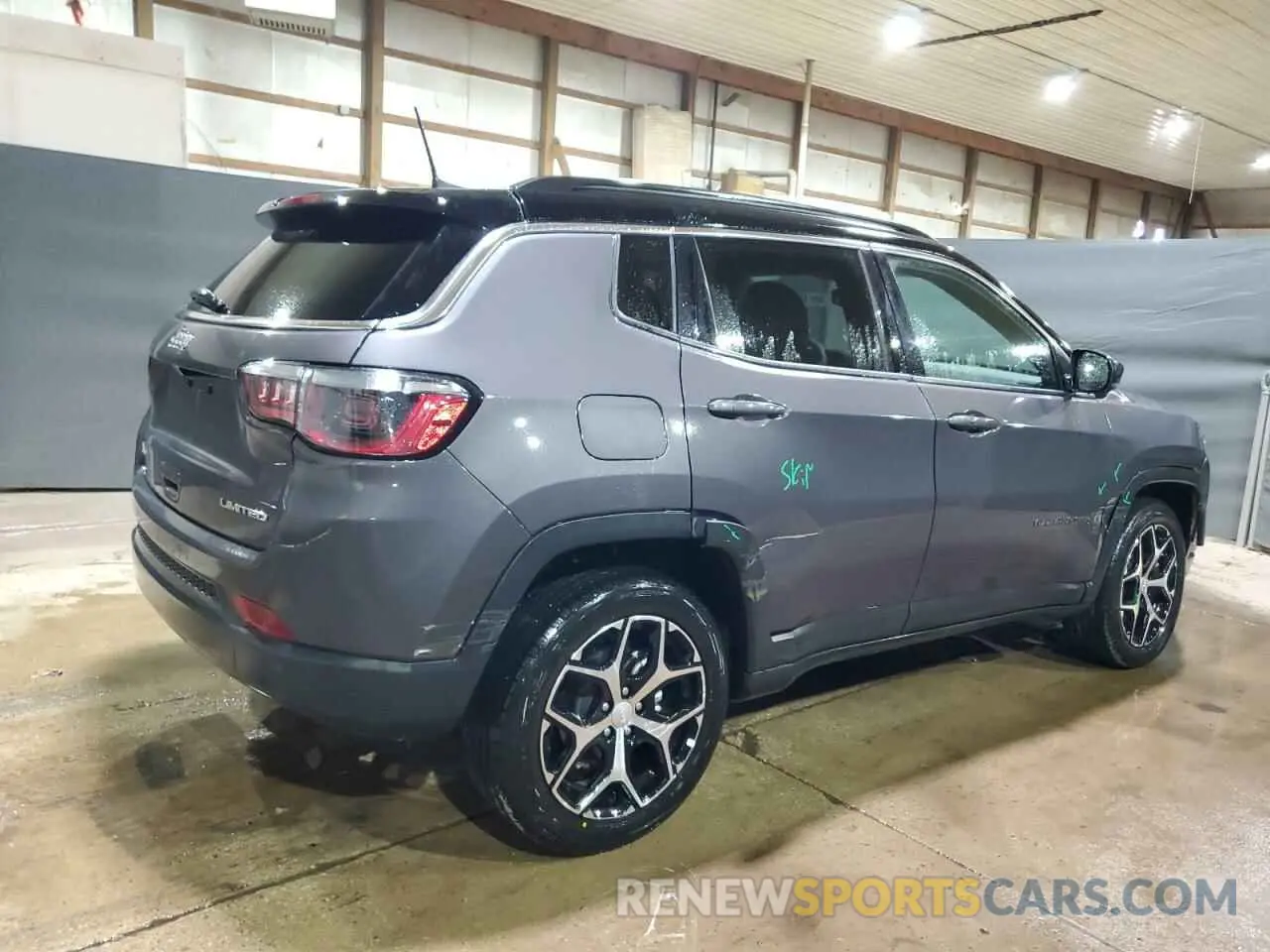 3 Photograph of a damaged car 3C4NJDCN3RT134759 JEEP COMPASS 2024