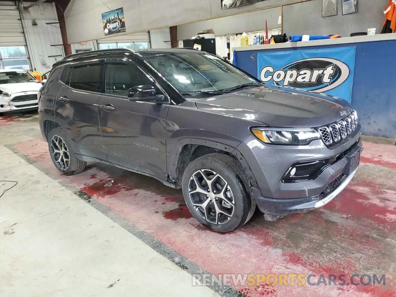 4 Photograph of a damaged car 3C4NJDCN3RT162108 JEEP COMPASS 2024