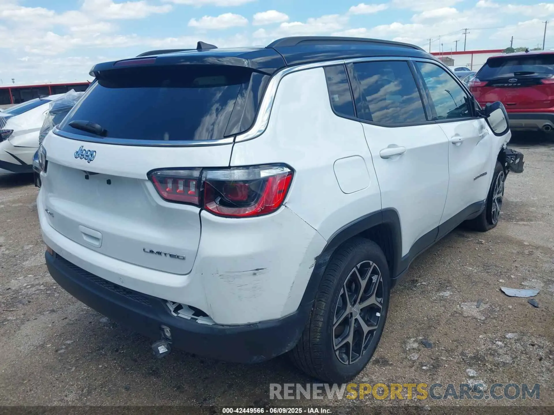 4 Photograph of a damaged car 3C4NJDCN3RT168474 JEEP COMPASS 2024