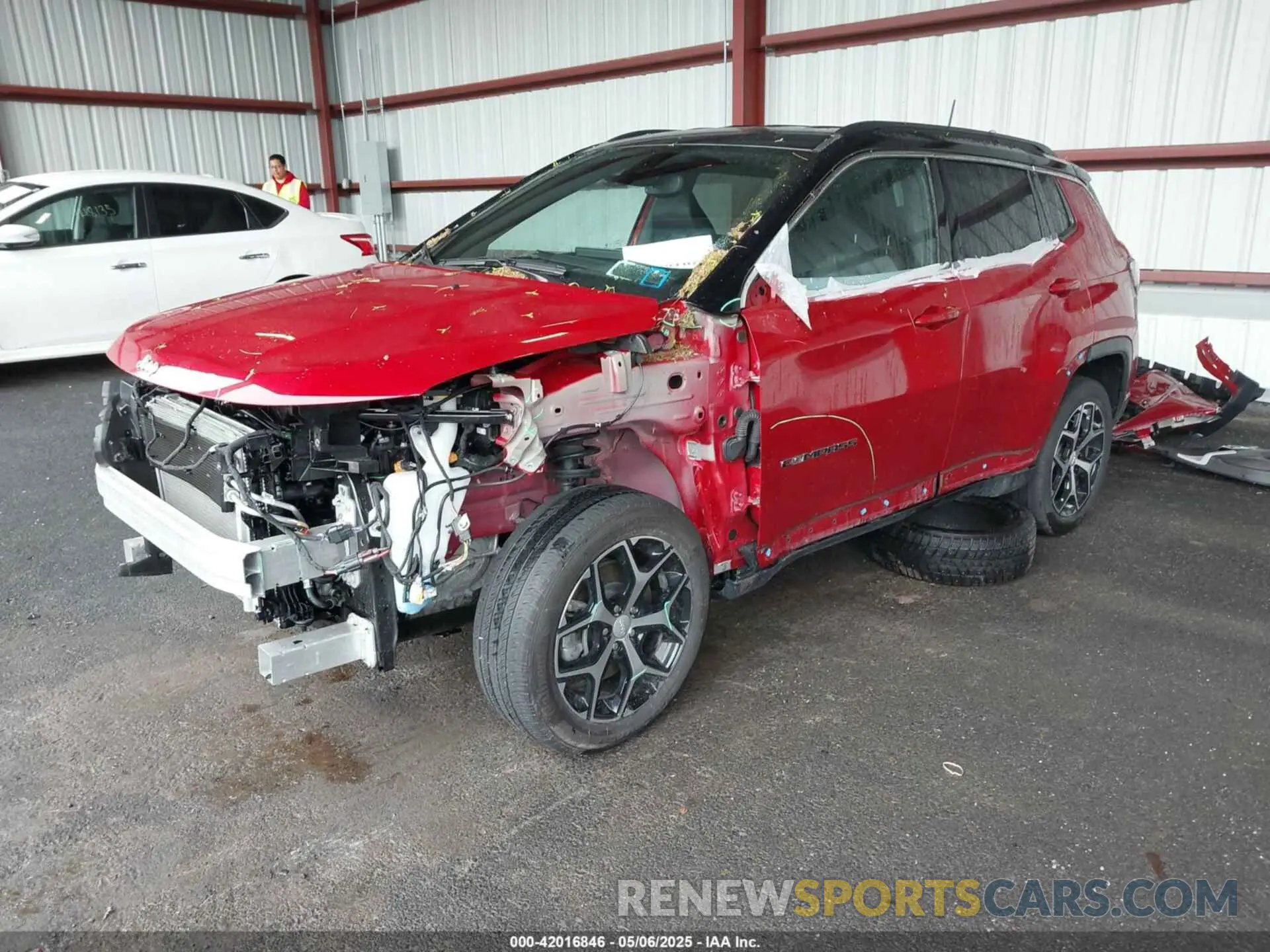 2 Photograph of a damaged car 3C4NJDCN3RT172704 JEEP COMPASS 2024