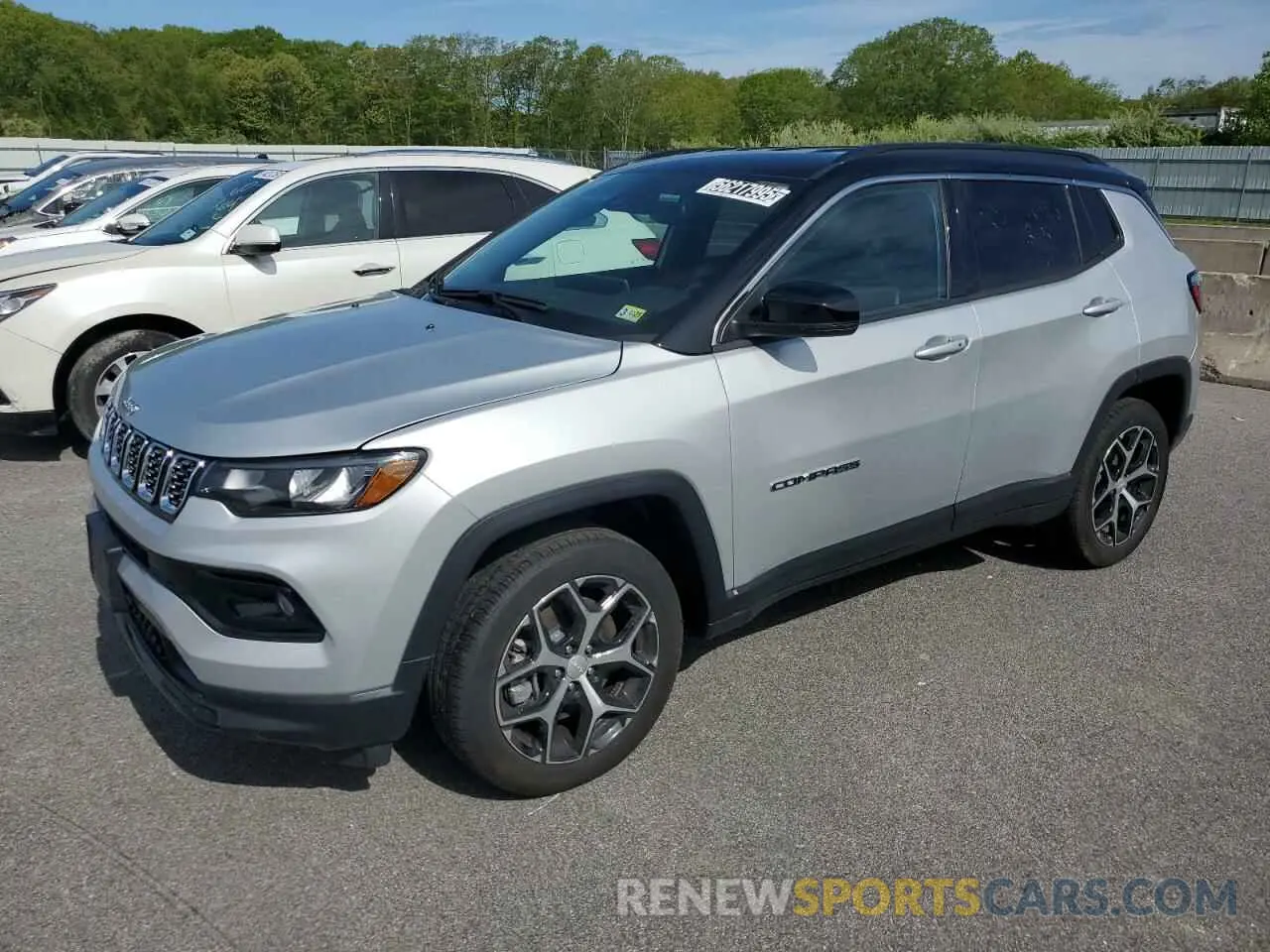 1 Photograph of a damaged car 3C4NJDCN4RT125231 JEEP COMPASS 2024