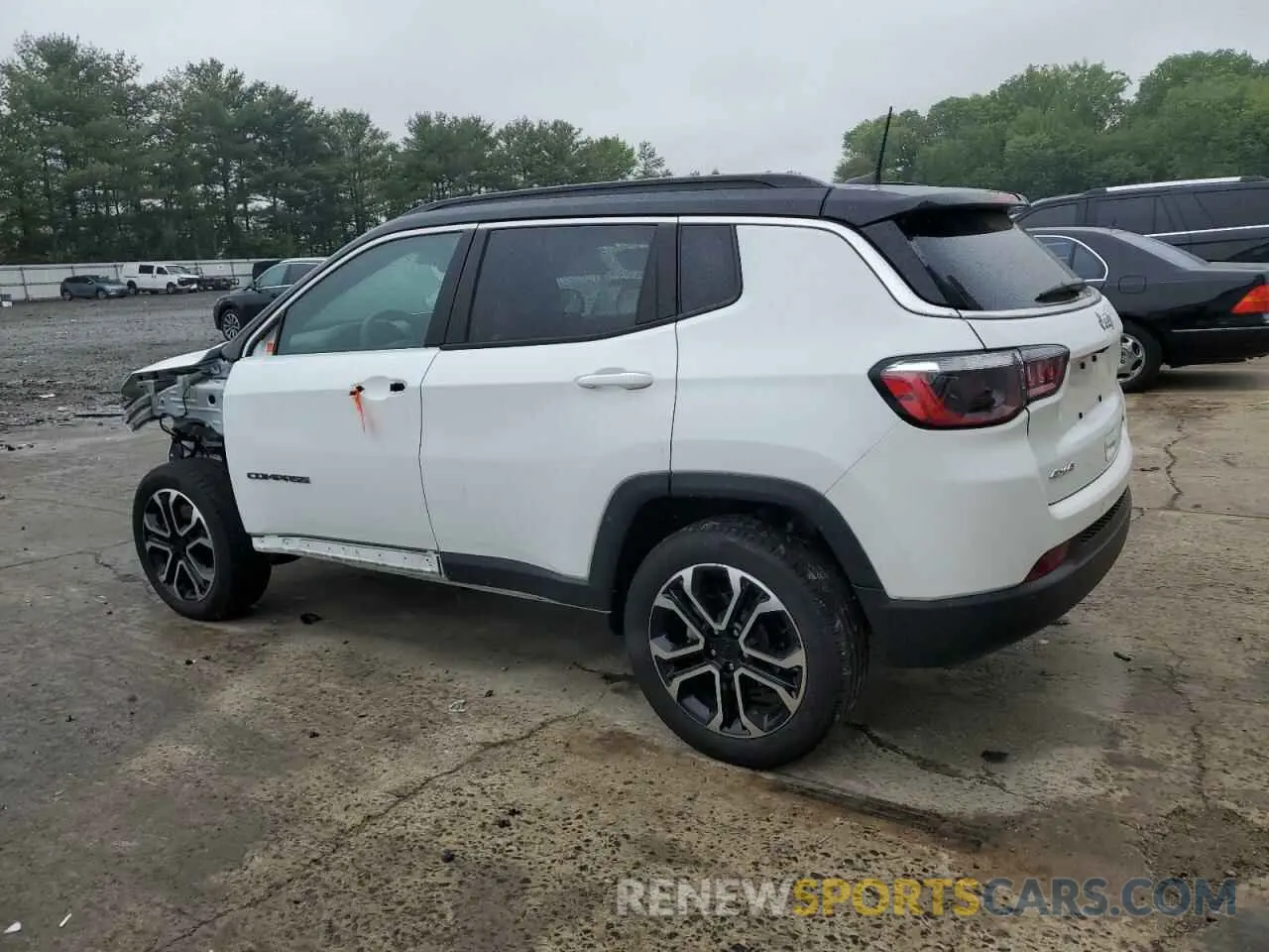2 Photograph of a damaged car 3C4NJDCN4RT578913 JEEP COMPASS 2024