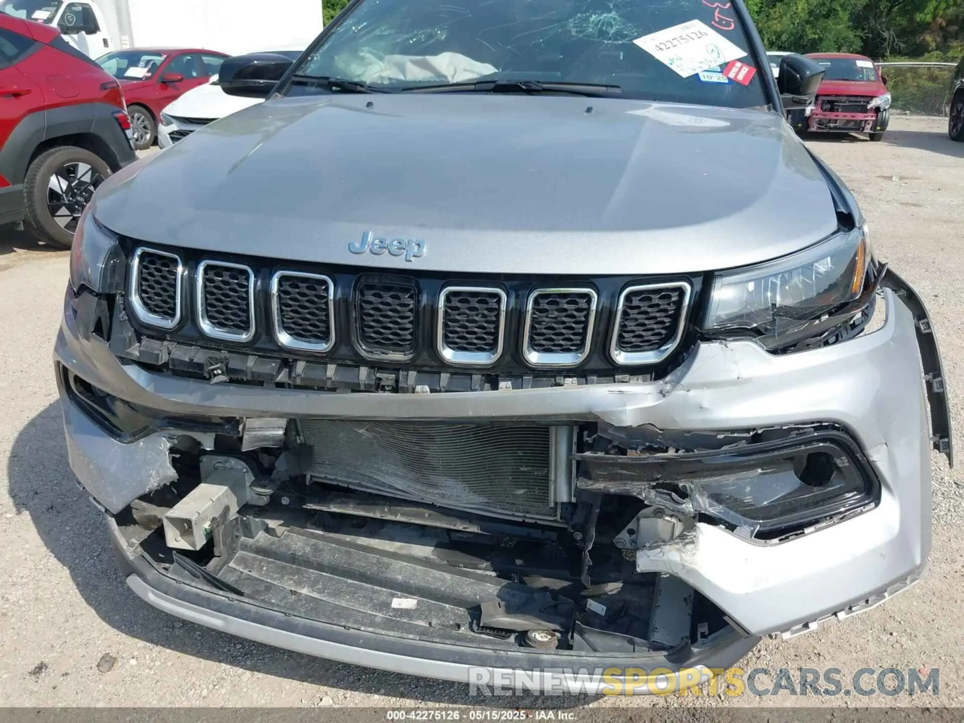 6 Photograph of a damaged car 3C4NJDCN4RT595193 JEEP COMPASS 2024