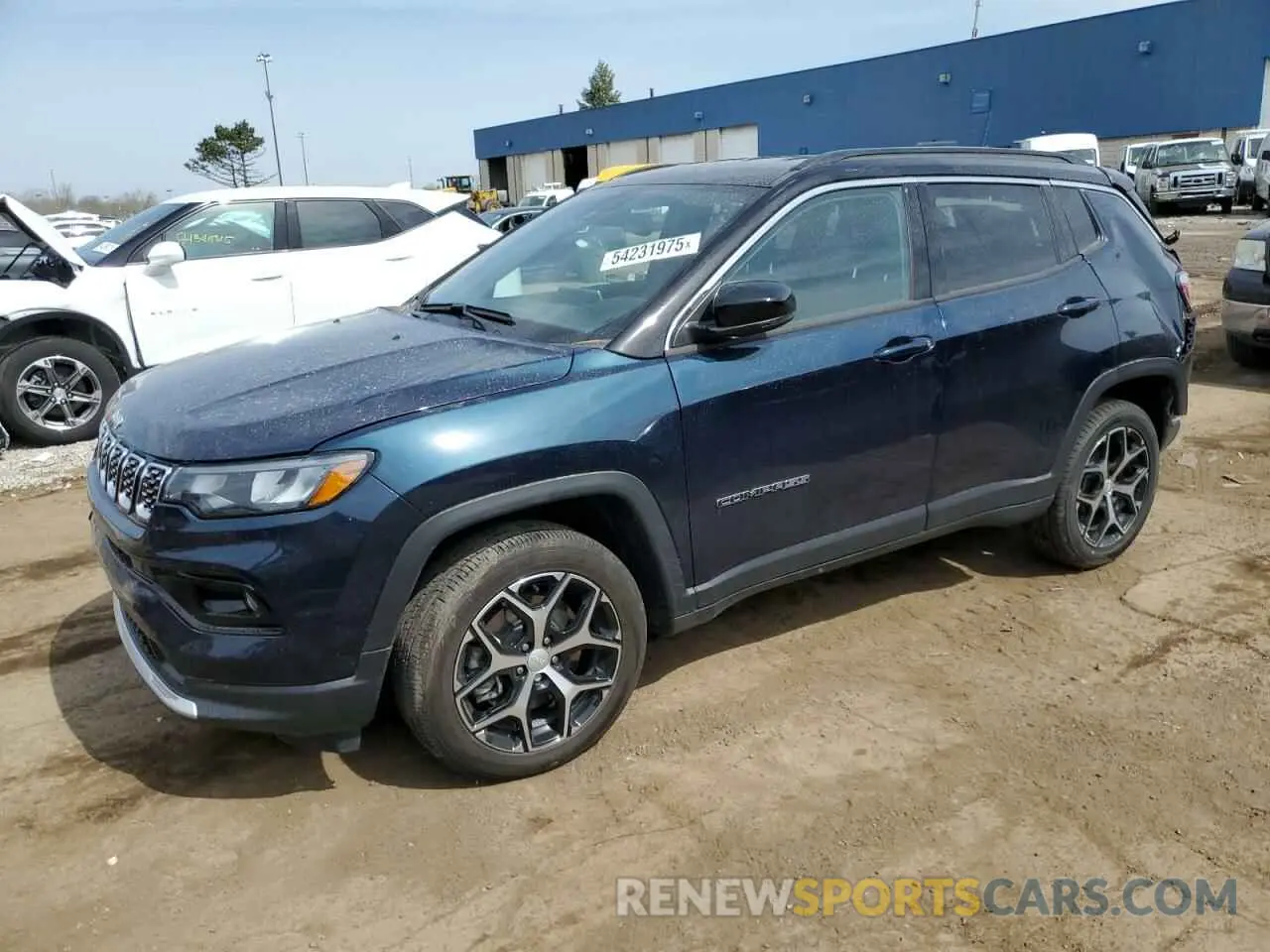 1 Photograph of a damaged car 3C4NJDCN5RT160022 JEEP COMPASS 2024