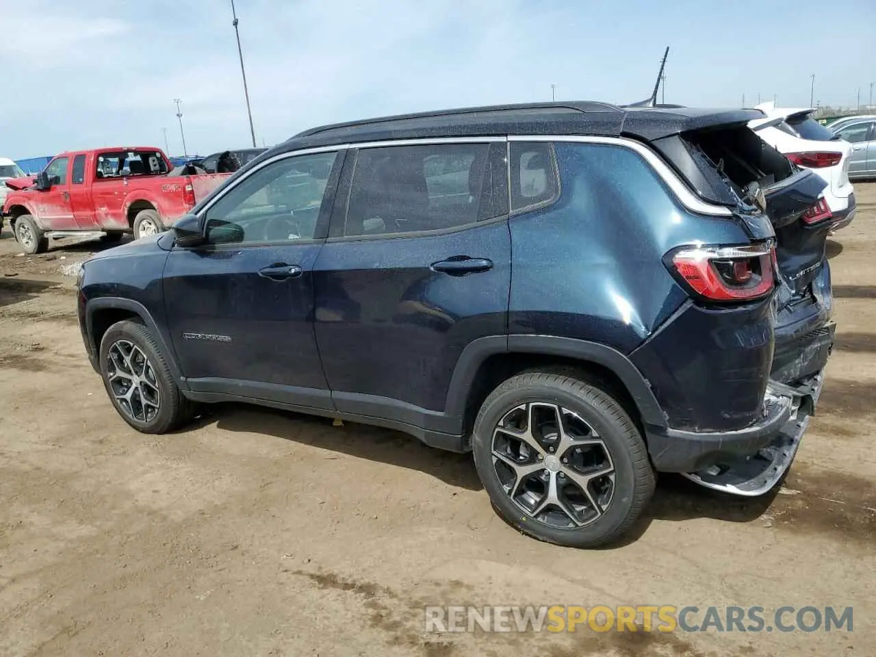 2 Photograph of a damaged car 3C4NJDCN5RT160022 JEEP COMPASS 2024
