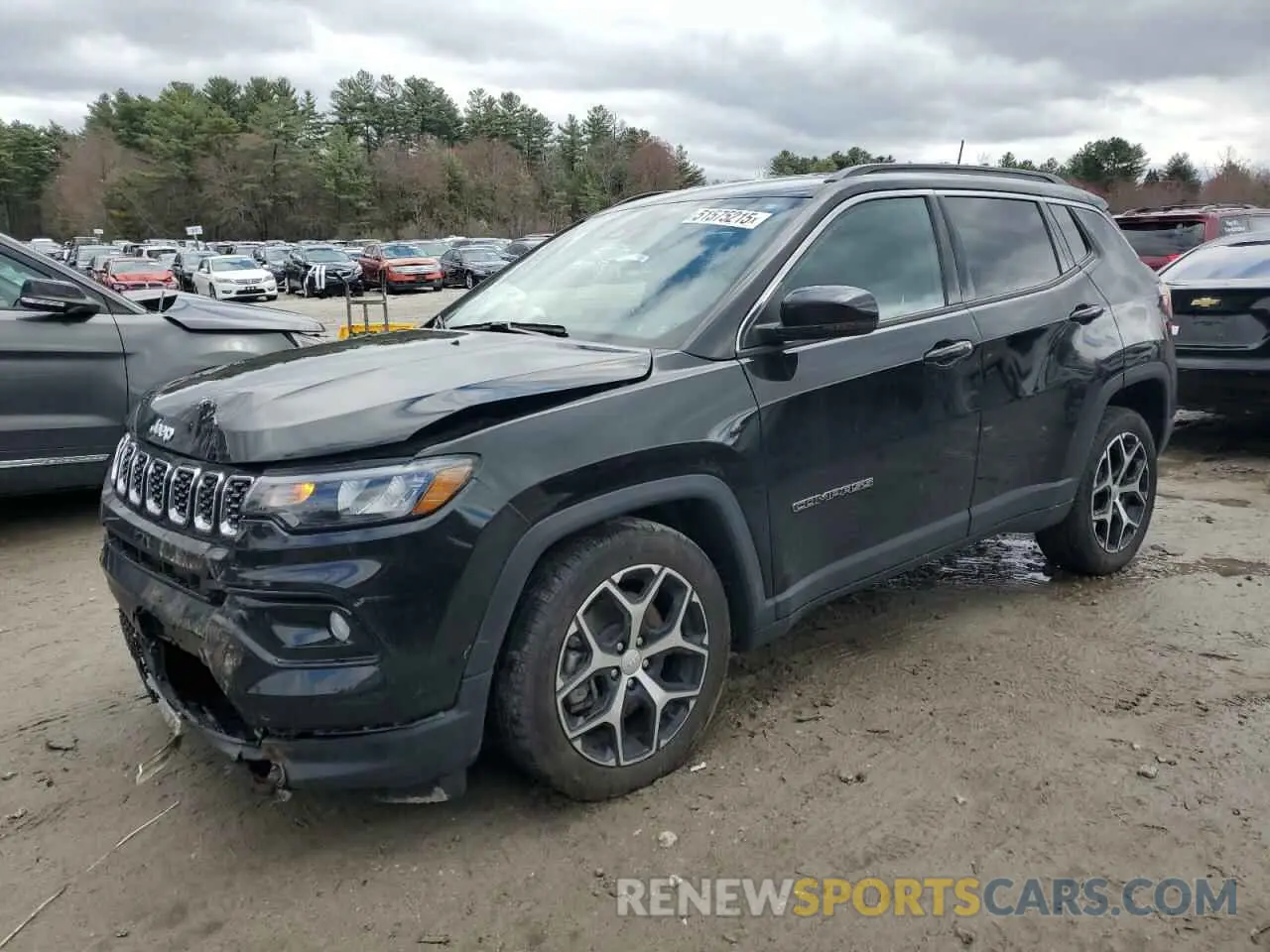 1 Photograph of a damaged car 3C4NJDCN5RT162868 JEEP COMPASS 2024