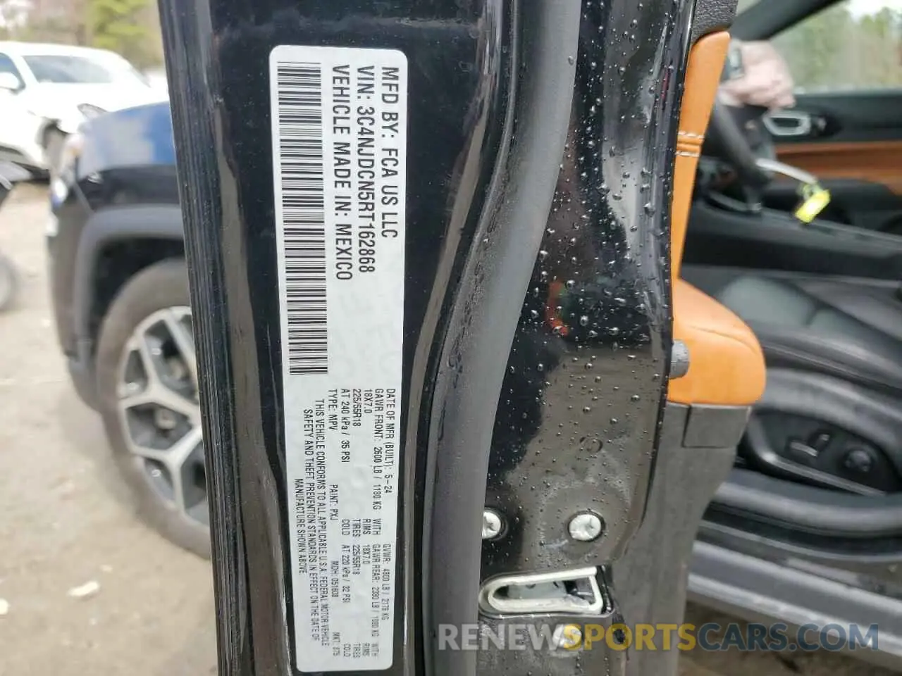 13 Photograph of a damaged car 3C4NJDCN5RT162868 JEEP COMPASS 2024