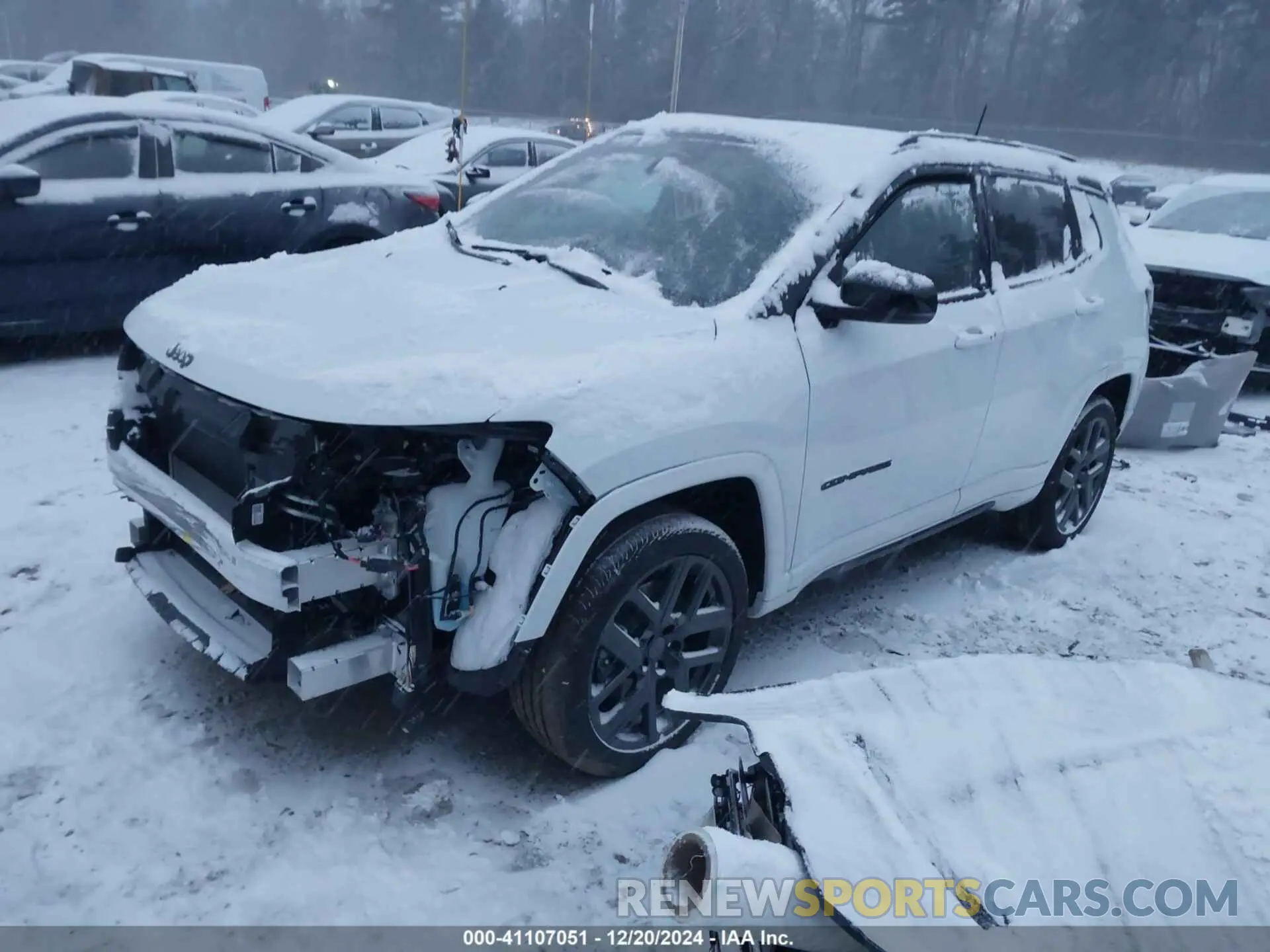 2 Photograph of a damaged car 3C4NJDCN5RT164829 JEEP COMPASS 2024