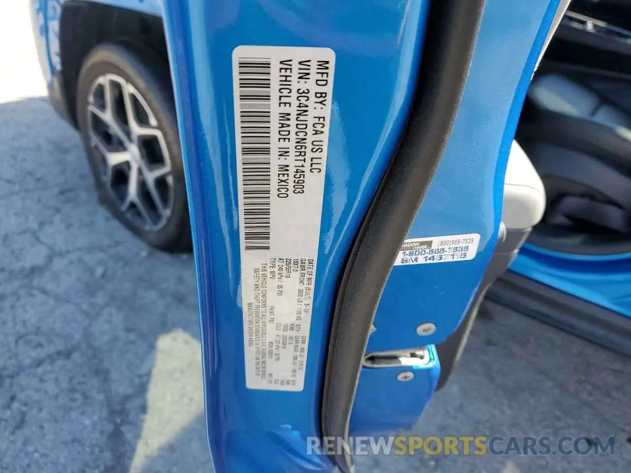13 Photograph of a damaged car 3C4NJDCN6RT145903 JEEP COMPASS 2024
