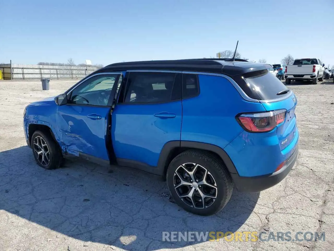 2 Photograph of a damaged car 3C4NJDCN6RT145903 JEEP COMPASS 2024