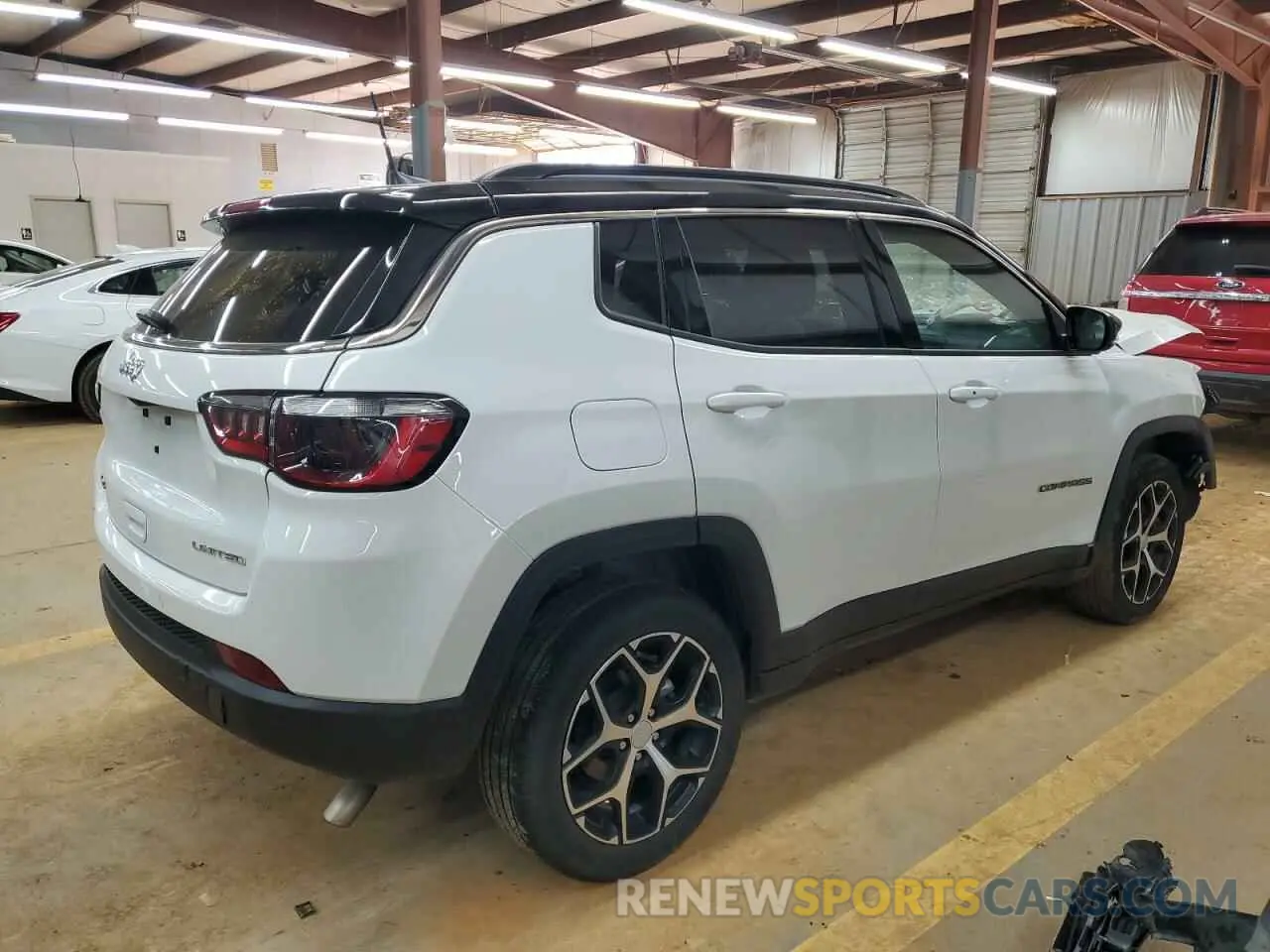 3 Photograph of a damaged car 3C4NJDCN7RT134246 JEEP COMPASS 2024