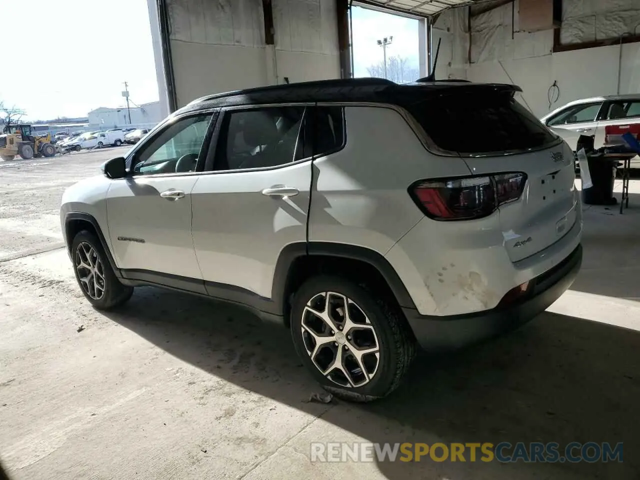 2 Photograph of a damaged car 3C4NJDCN7RT150852 JEEP COMPASS 2024