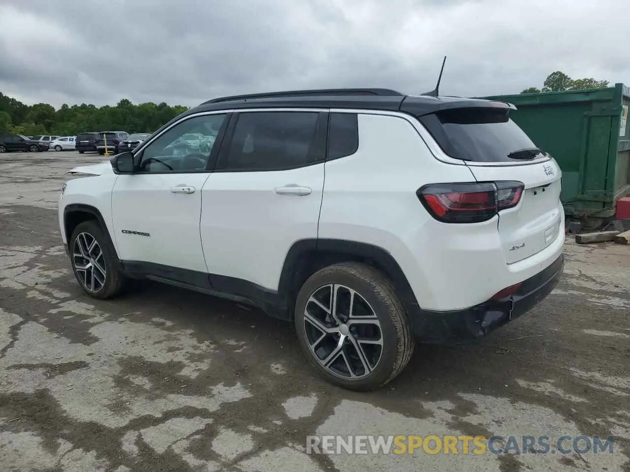 2 Photograph of a damaged car 3C4NJDCN7RT166260 JEEP COMPASS 2024