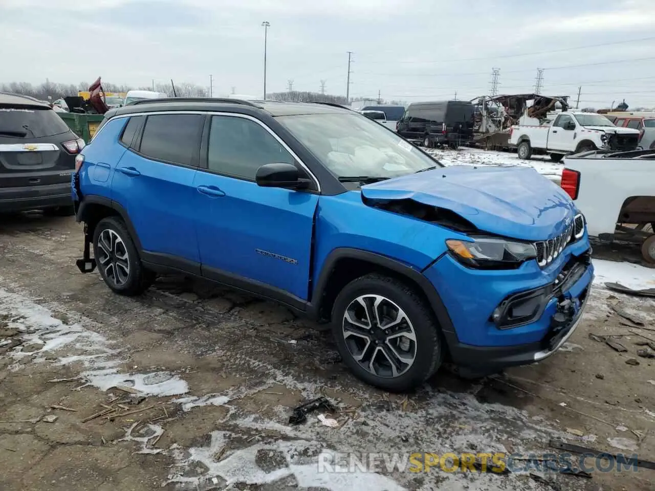 4 Photograph of a damaged car 3C4NJDCN7RT602461 JEEP COMPASS 2024