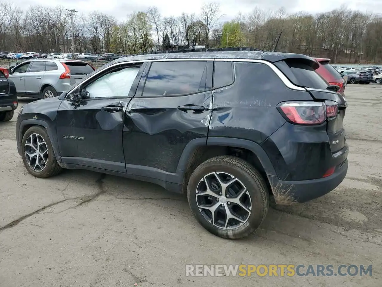 2 Photograph of a damaged car 3C4NJDCN8RT166610 JEEP COMPASS 2024