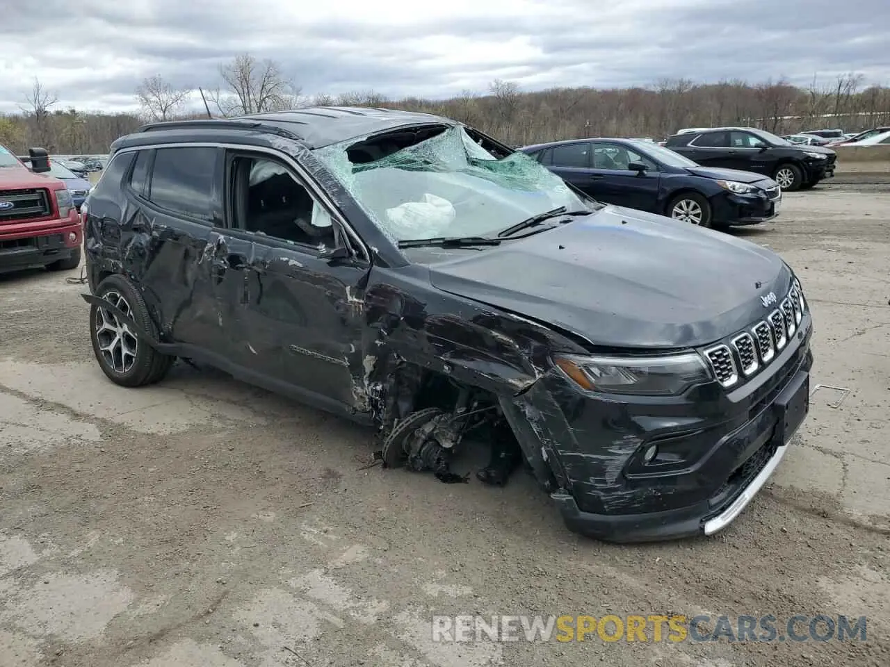 4 Photograph of a damaged car 3C4NJDCN8RT166610 JEEP COMPASS 2024