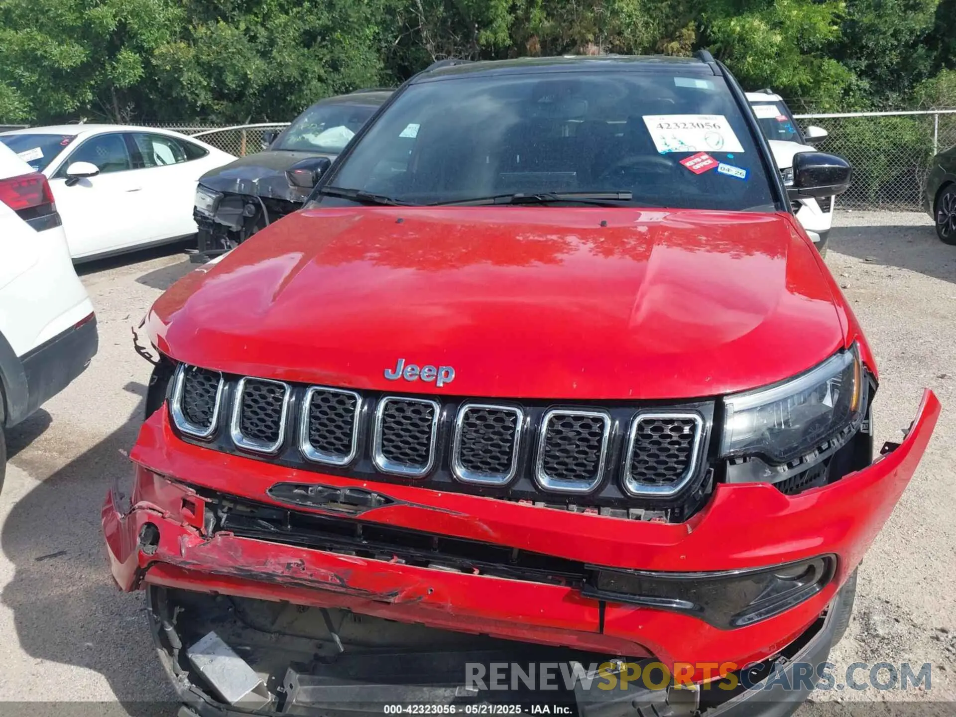 12 Photograph of a damaged car 3C4NJDCN8RT595360 JEEP COMPASS 2024