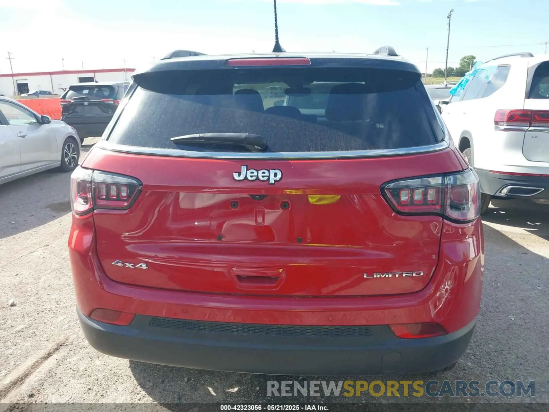16 Photograph of a damaged car 3C4NJDCN8RT595360 JEEP COMPASS 2024