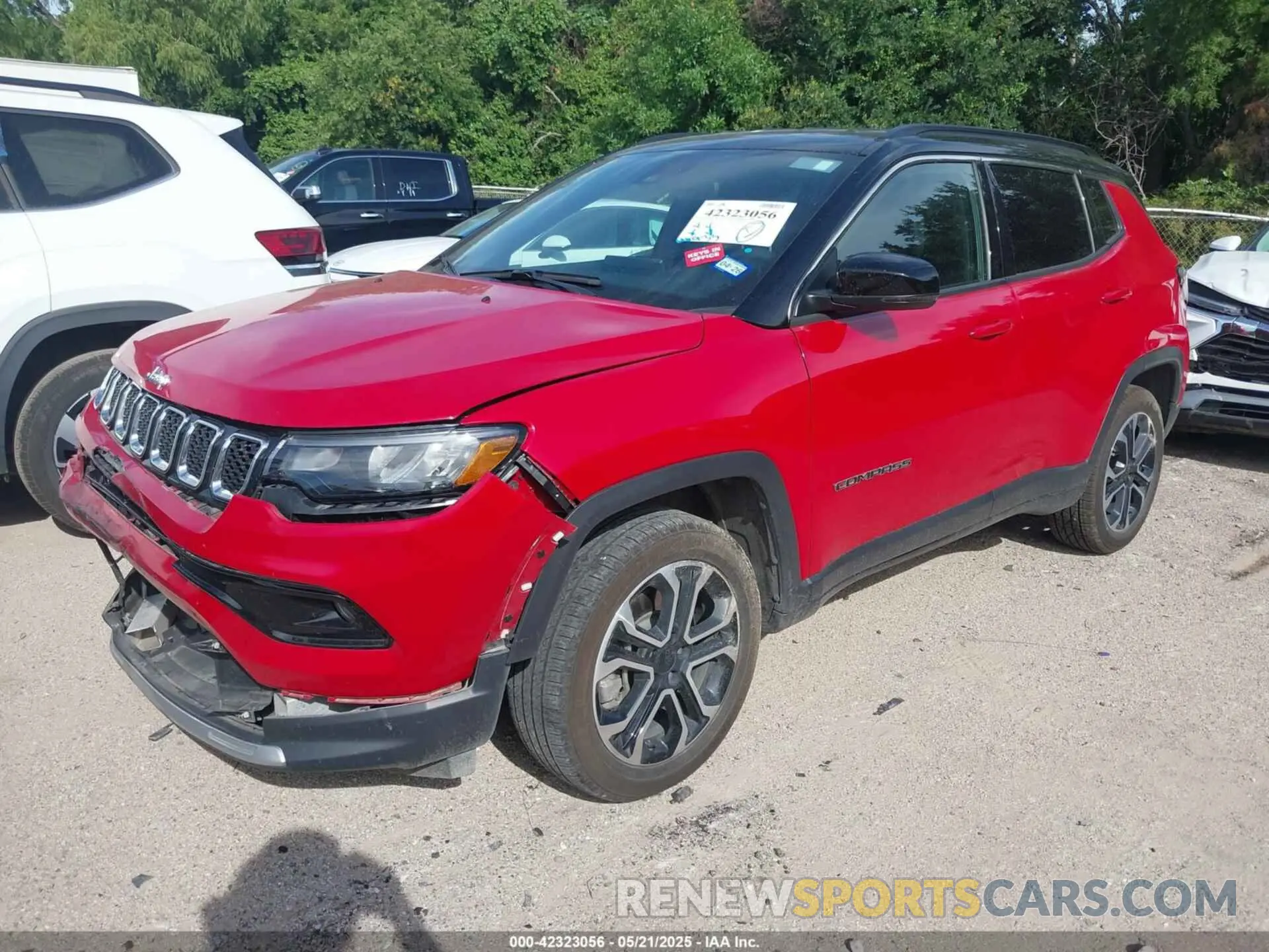 2 Photograph of a damaged car 3C4NJDCN8RT595360 JEEP COMPASS 2024