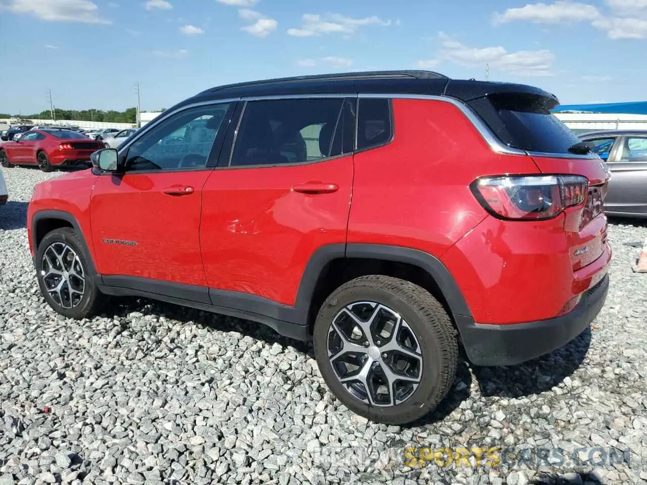2 Photograph of a damaged car 3C4NJDCN8RT609113 JEEP COMPASS 2024