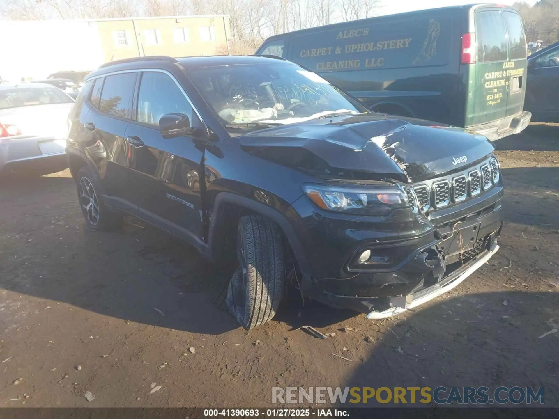 1 Photograph of a damaged car 3C4NJDCN9RT130408 JEEP COMPASS 2024