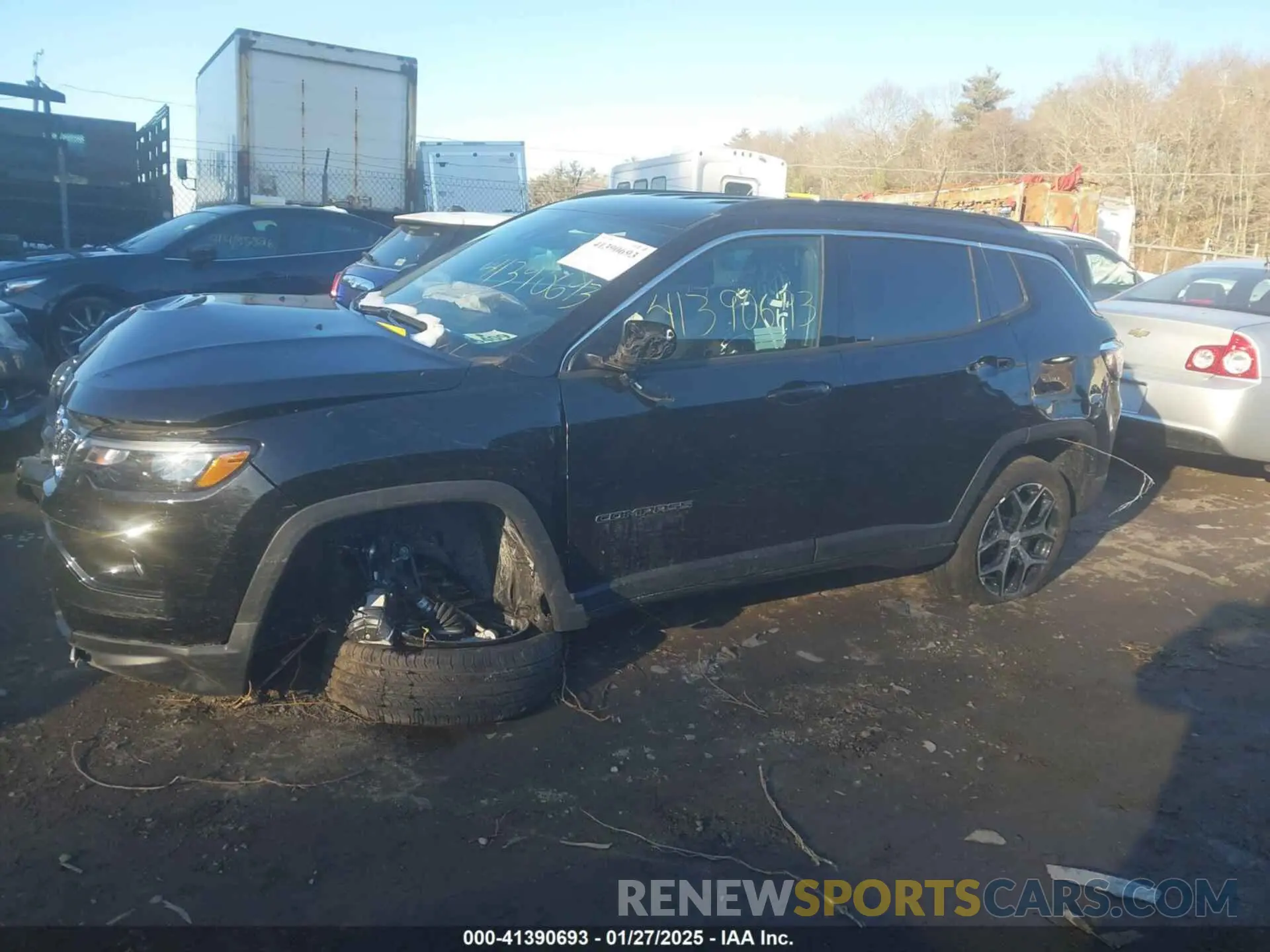 14 Photograph of a damaged car 3C4NJDCN9RT130408 JEEP COMPASS 2024