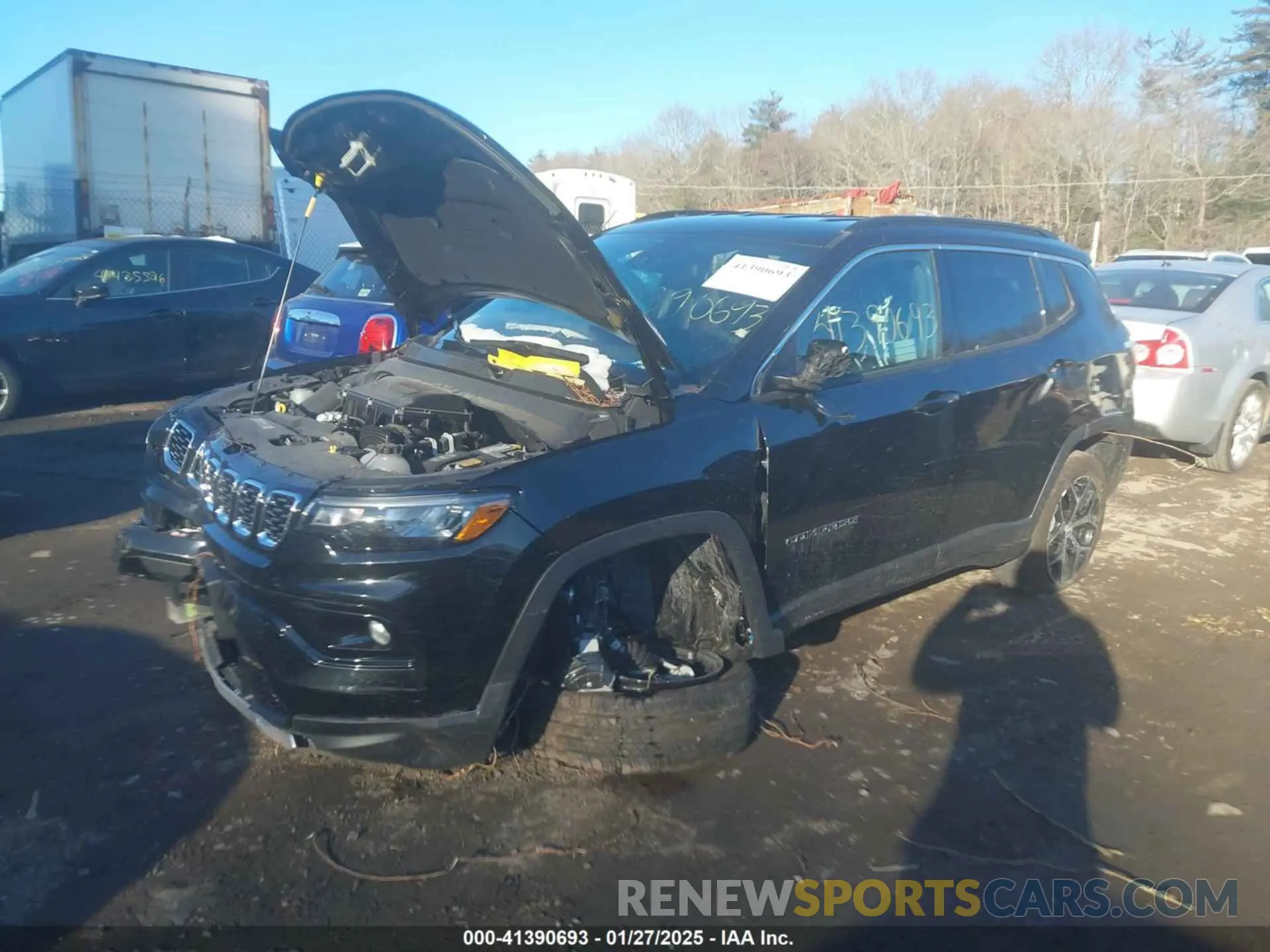 2 Photograph of a damaged car 3C4NJDCN9RT130408 JEEP COMPASS 2024