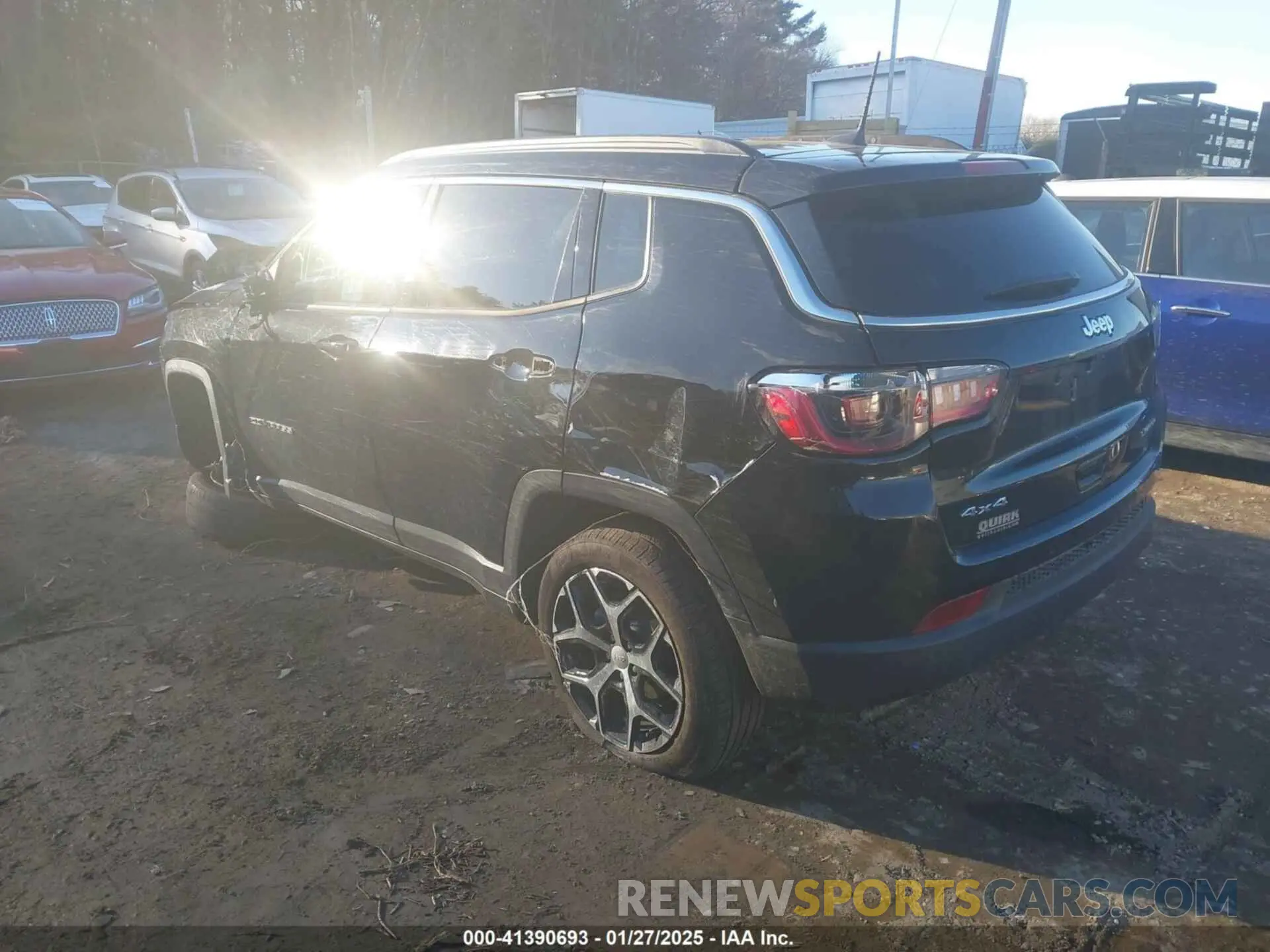 3 Photograph of a damaged car 3C4NJDCN9RT130408 JEEP COMPASS 2024