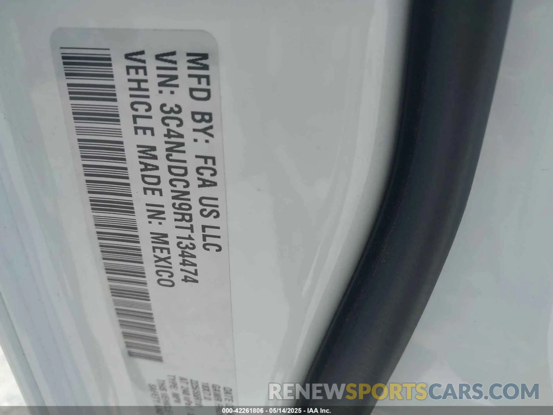 9 Photograph of a damaged car 3C4NJDCN9RT134474 JEEP COMPASS 2024