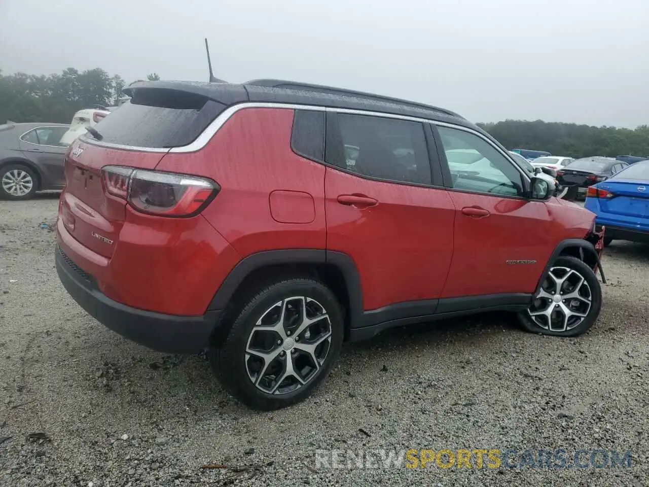 3 Photograph of a damaged car 3C4NJDCN9RT138069 JEEP COMPASS 2024