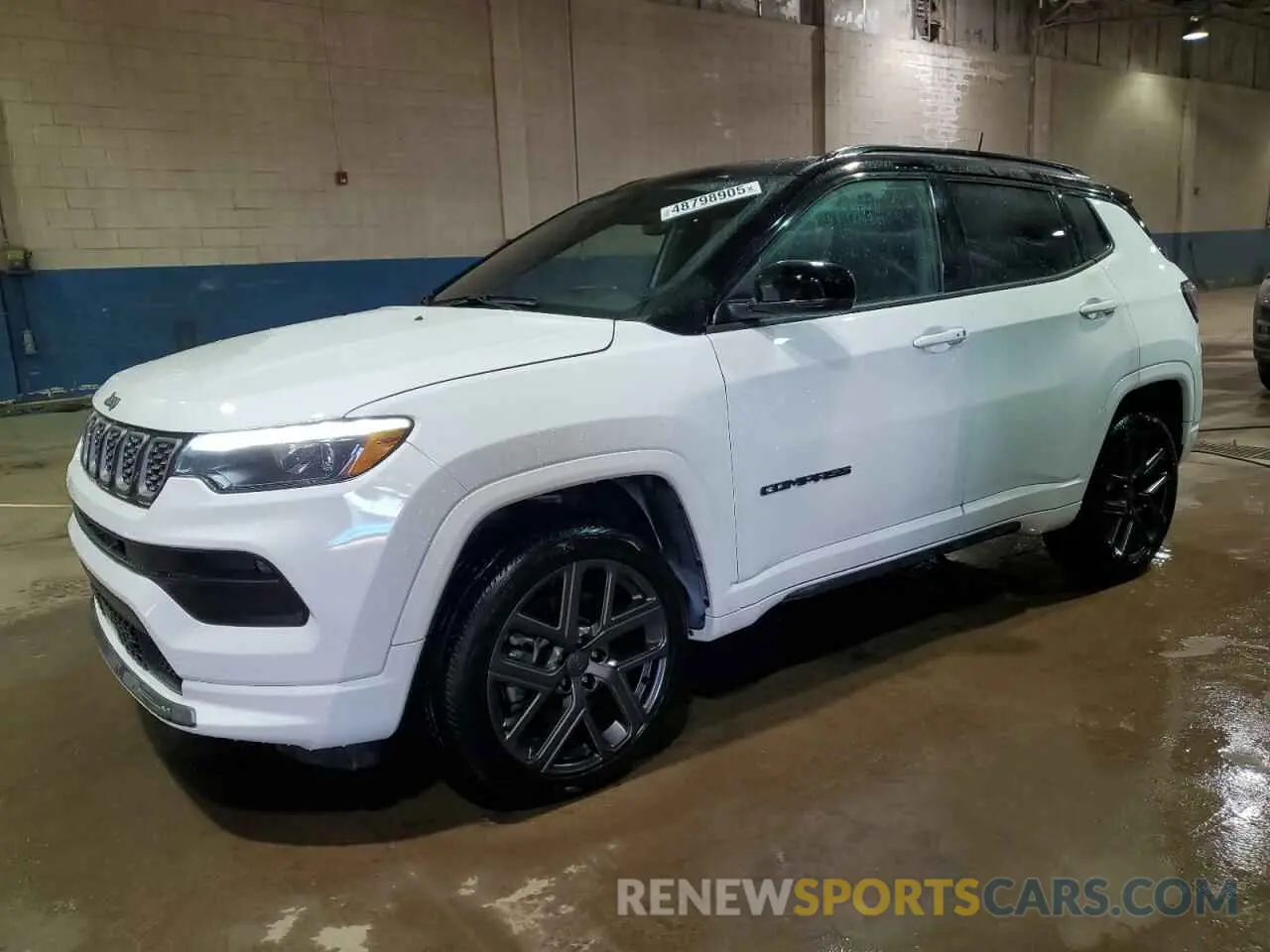 1 Photograph of a damaged car 3C4NJDCN9RT139819 JEEP COMPASS 2024