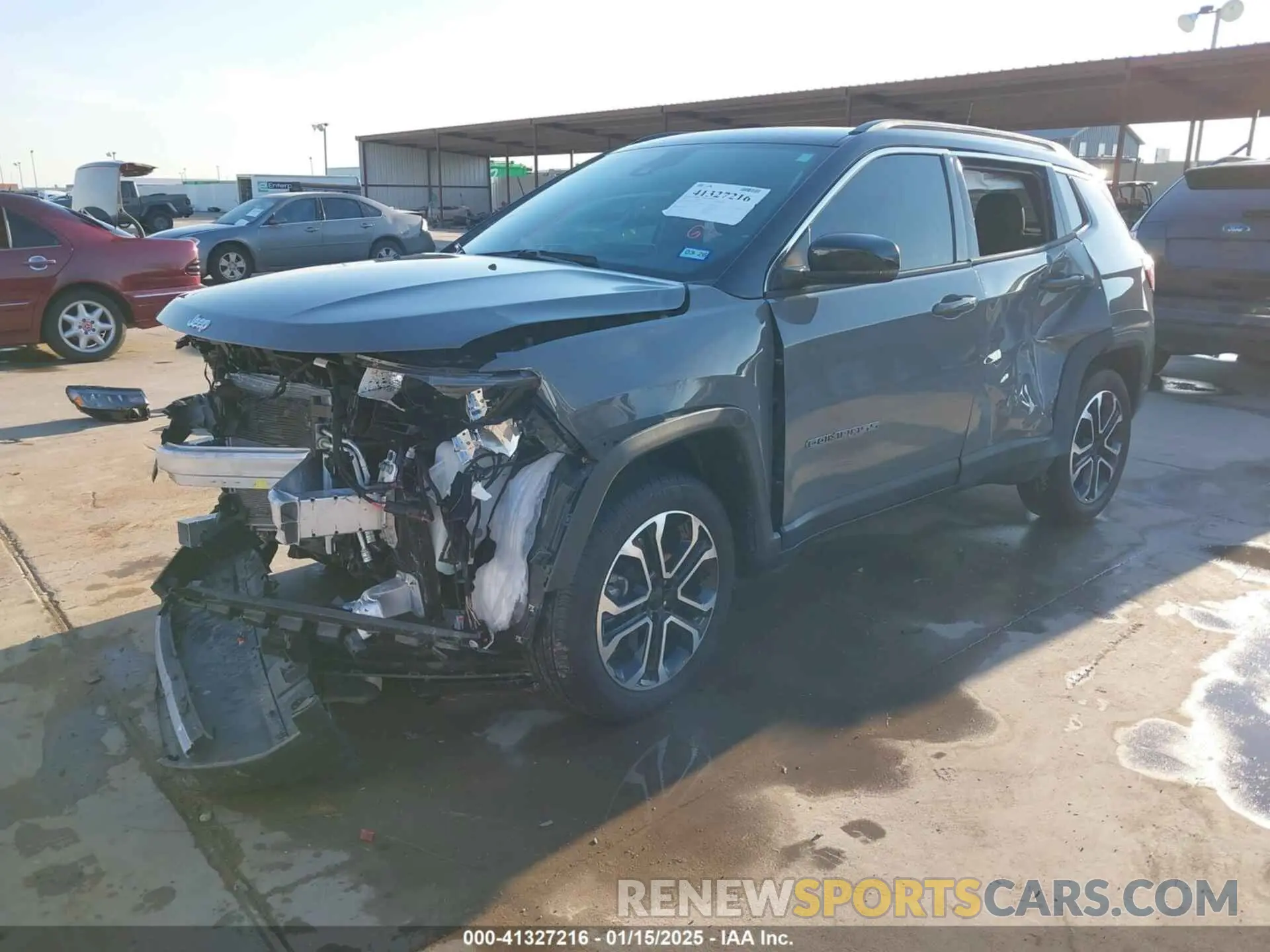 2 Photograph of a damaged car 3C4NJDCN9RT589163 JEEP COMPASS 2024
