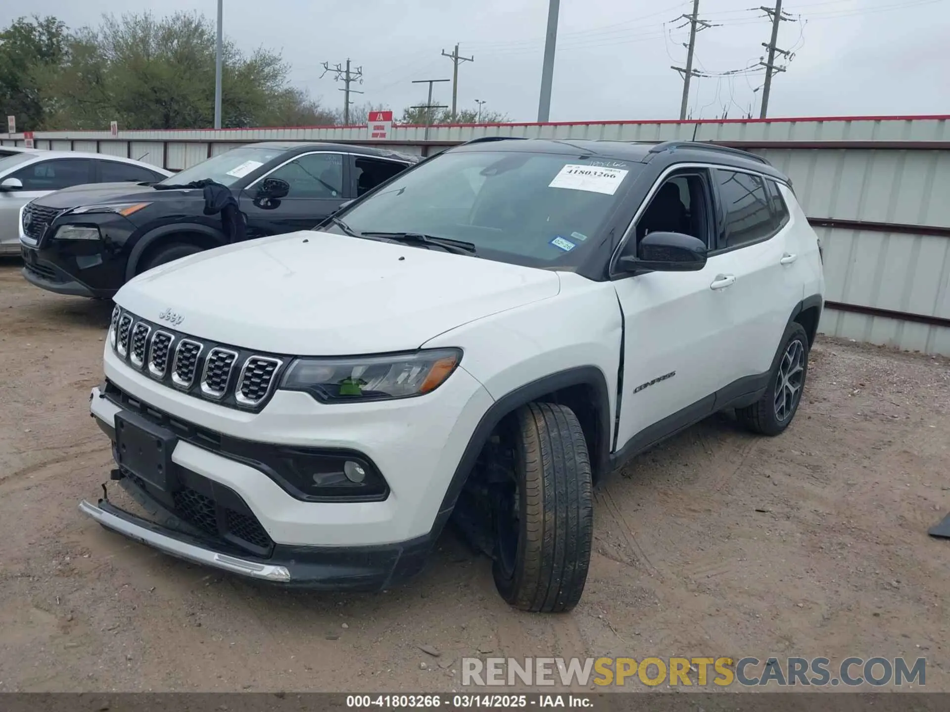 2 Photograph of a damaged car 3C4NJDCNXRT125346 JEEP COMPASS 2024