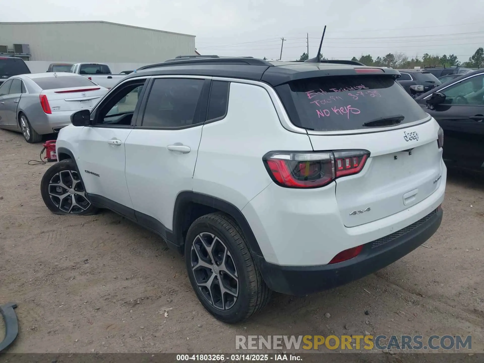 3 Photograph of a damaged car 3C4NJDCNXRT125346 JEEP COMPASS 2024