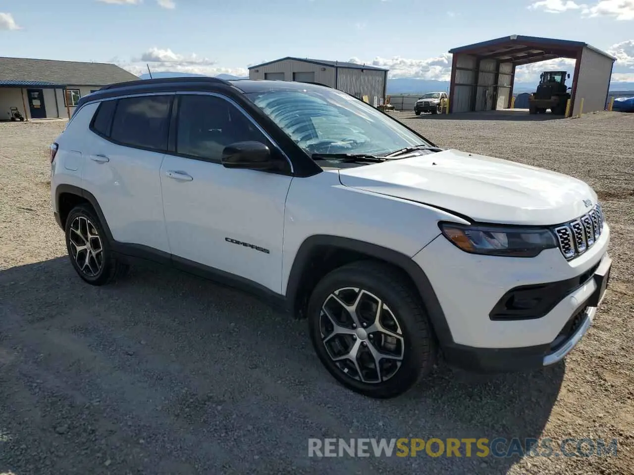 4 Photograph of a damaged car 3C4NJDCNXRT125430 JEEP COMPASS 2024