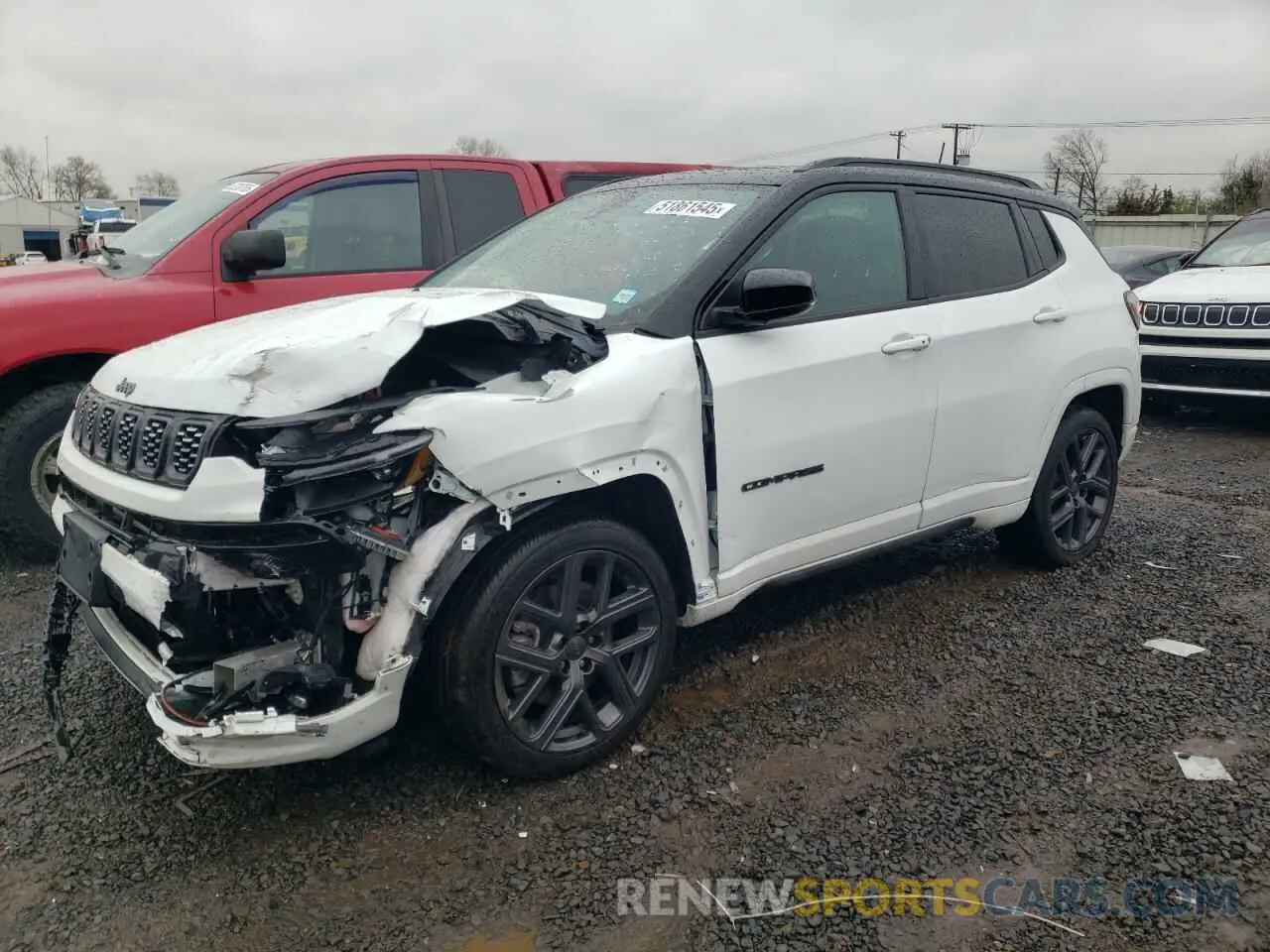 1 Photograph of a damaged car 3C4NJDCNXRT139876 JEEP COMPASS 2024