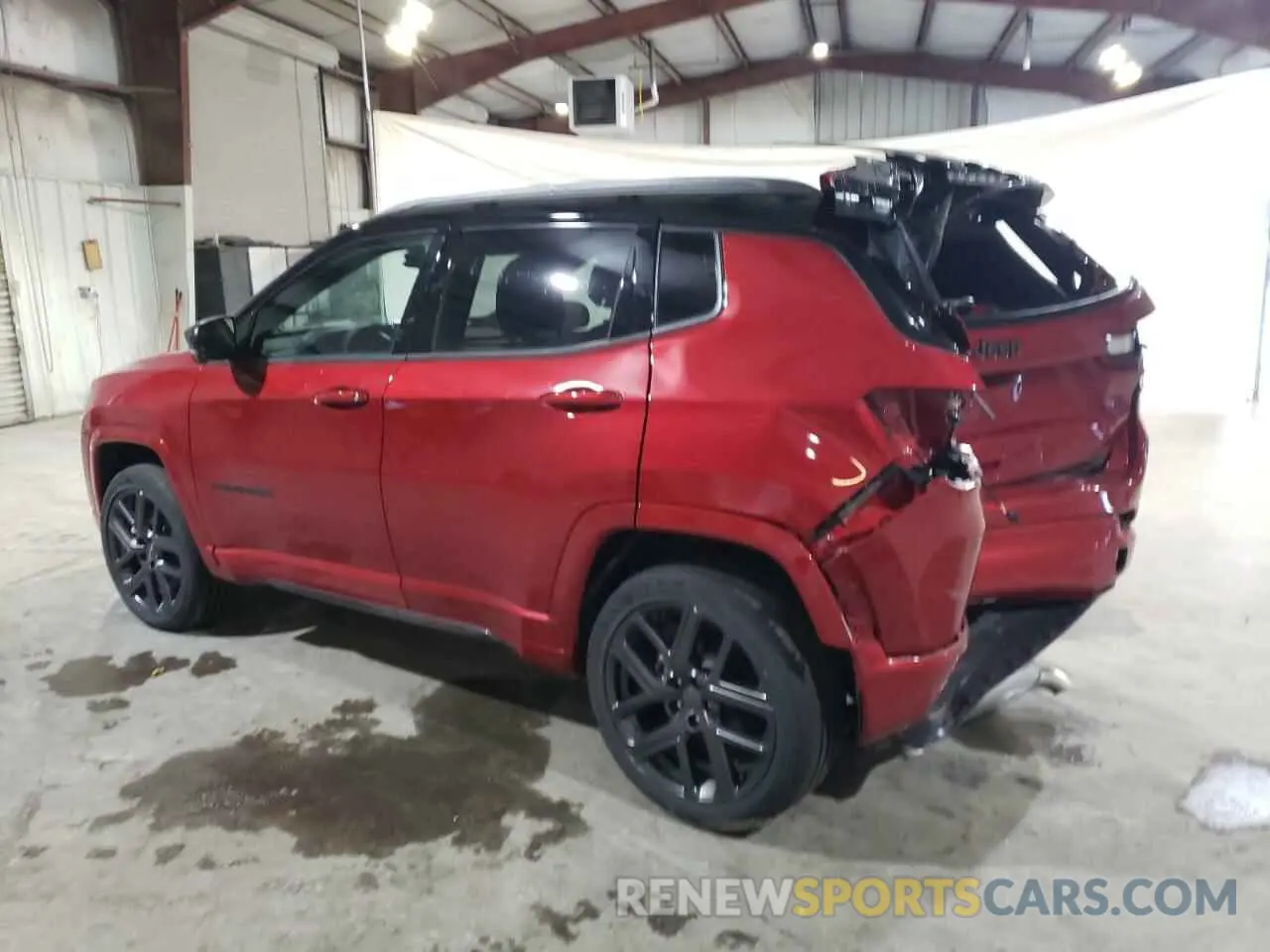 2 Photograph of a damaged car 3C4NJDCNXRT160209 JEEP COMPASS 2024