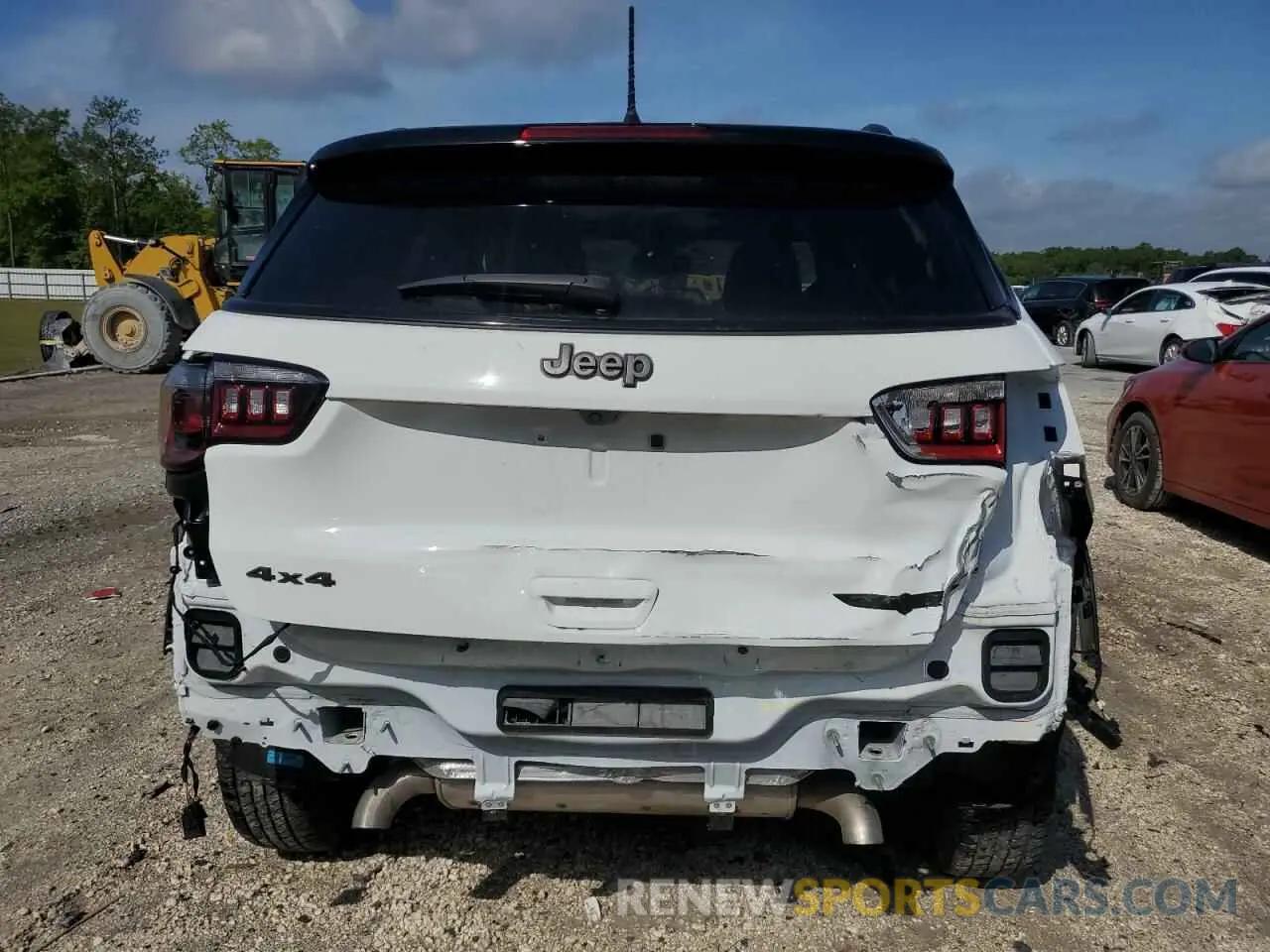 6 Photograph of a damaged car 3C4NJDDN0RT608584 JEEP COMPASS 2024