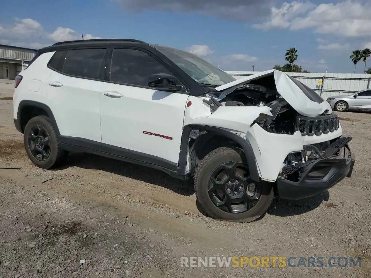 4 Photograph of a damaged car 3C4NJDDN5RT579213 JEEP COMPASS 2024