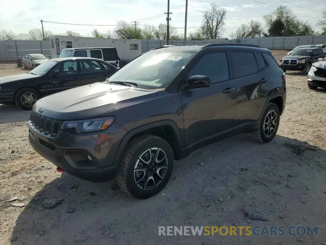 1 Photograph of a damaged car 3C4NJDDN7RT156682 JEEP COMPASS 2024