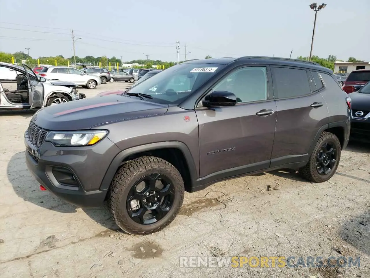 1 Photograph of a damaged car 3C4NJDDN8RT130513 JEEP COMPASS 2024