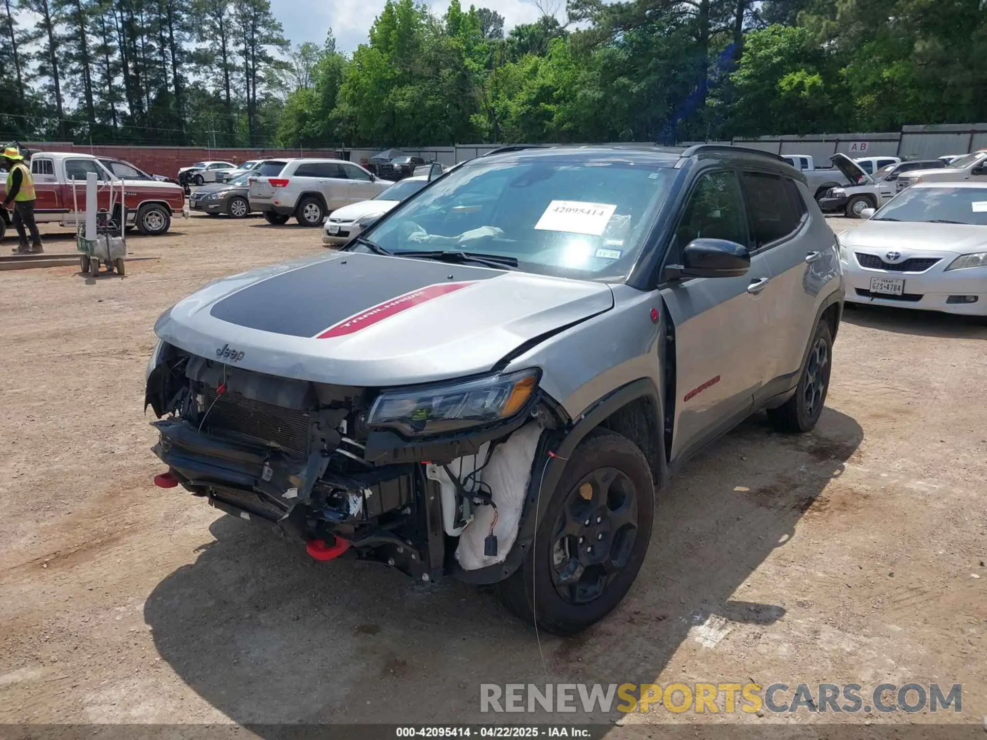 2 Photograph of a damaged car 3C4NJDDN8RT596877 JEEP COMPASS 2024