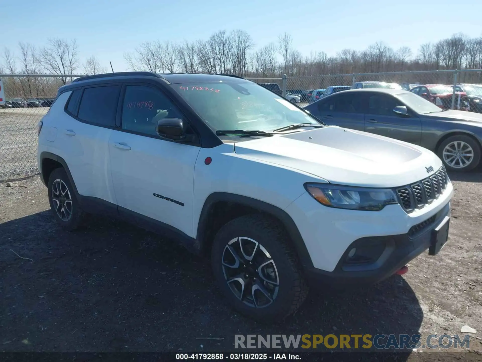 1 Photograph of a damaged car 3C4NJDDN9RT140998 JEEP COMPASS 2024