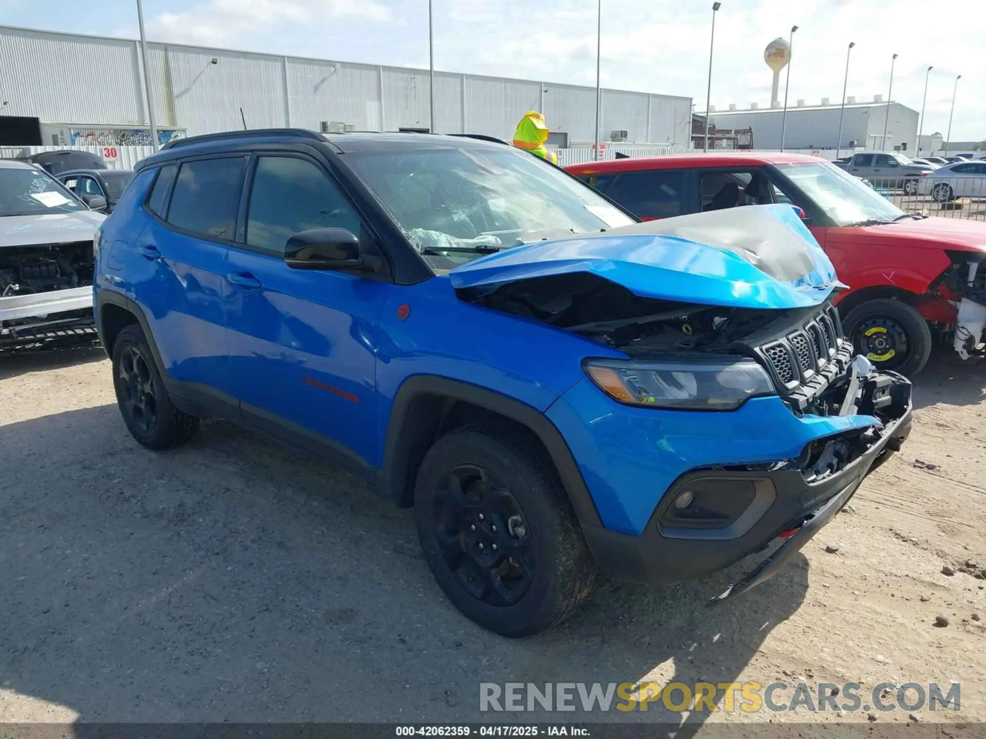 1 Photograph of a damaged car 3C4NJDDNXRT610584 JEEP COMPASS 2024